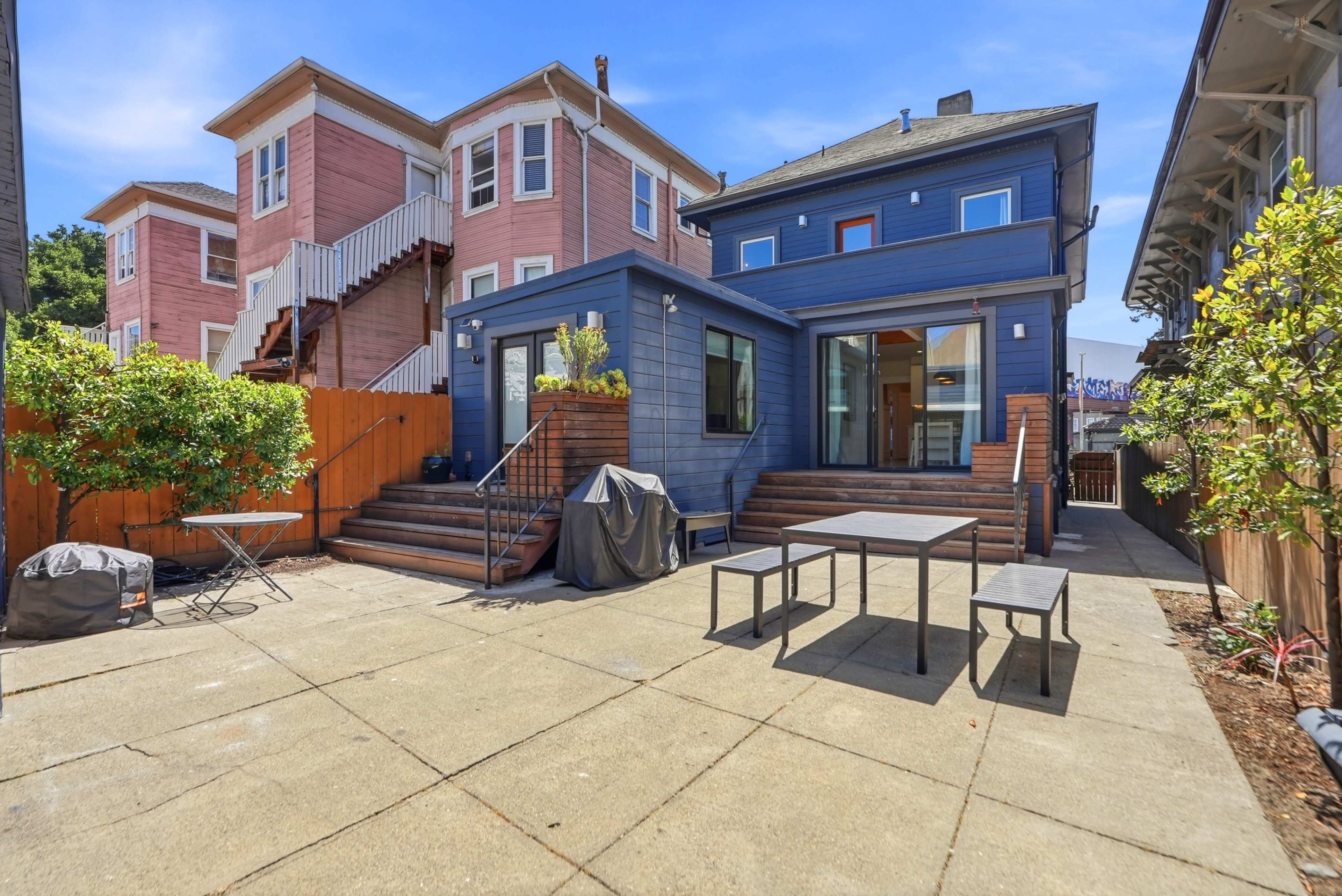 Restored 1905 Victorian Home — Chef's Kitchen, Balcony & Patio Image in Merritt, Oakland, CA