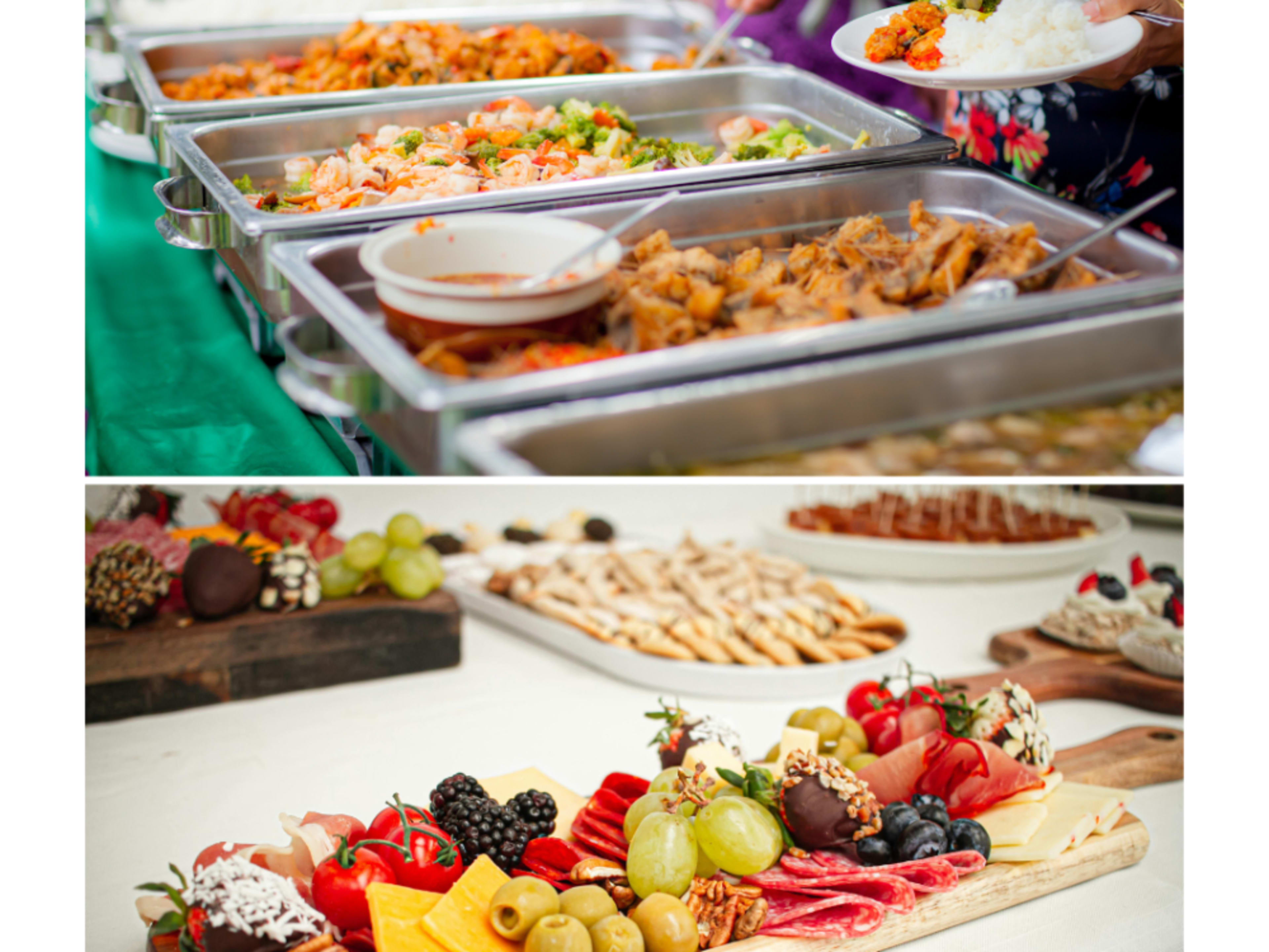 Catered Food