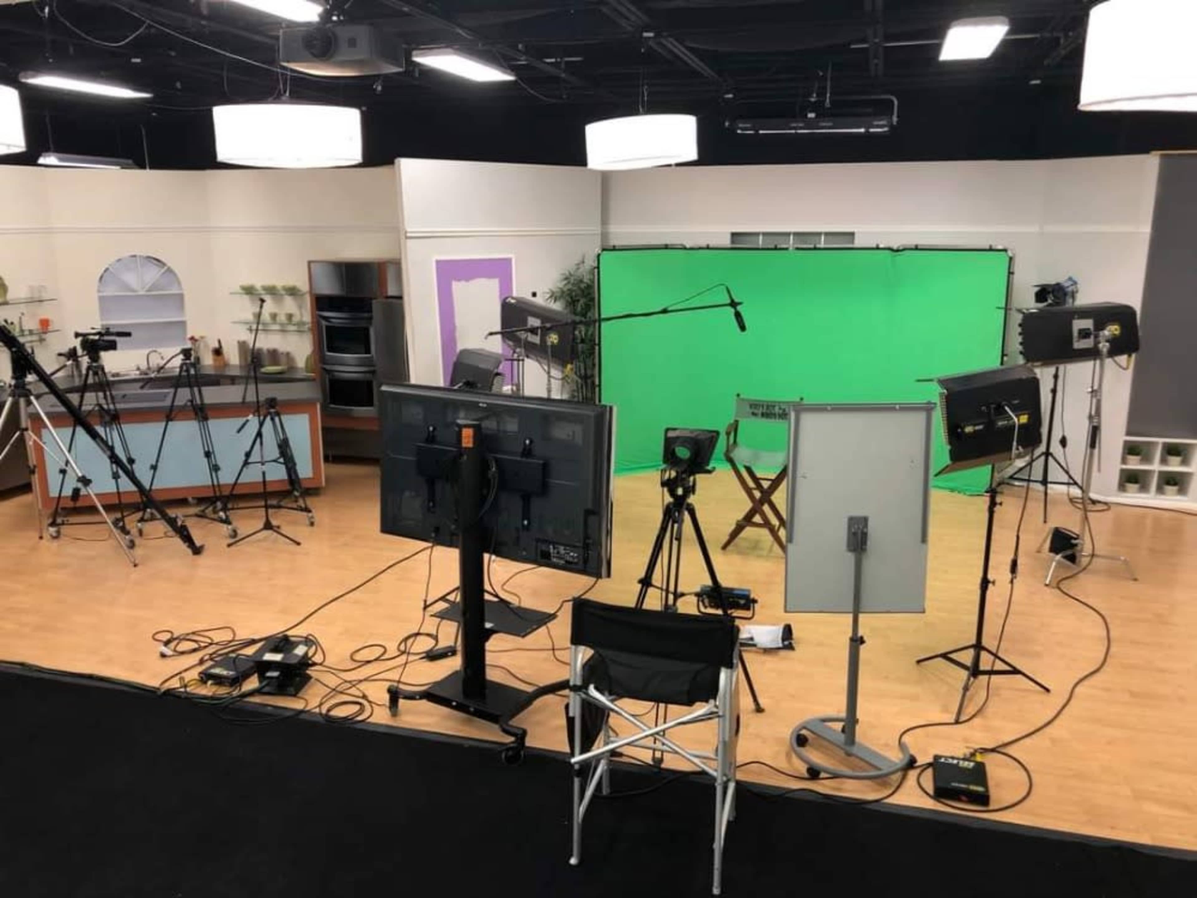 Panoramic Chroma Key Green