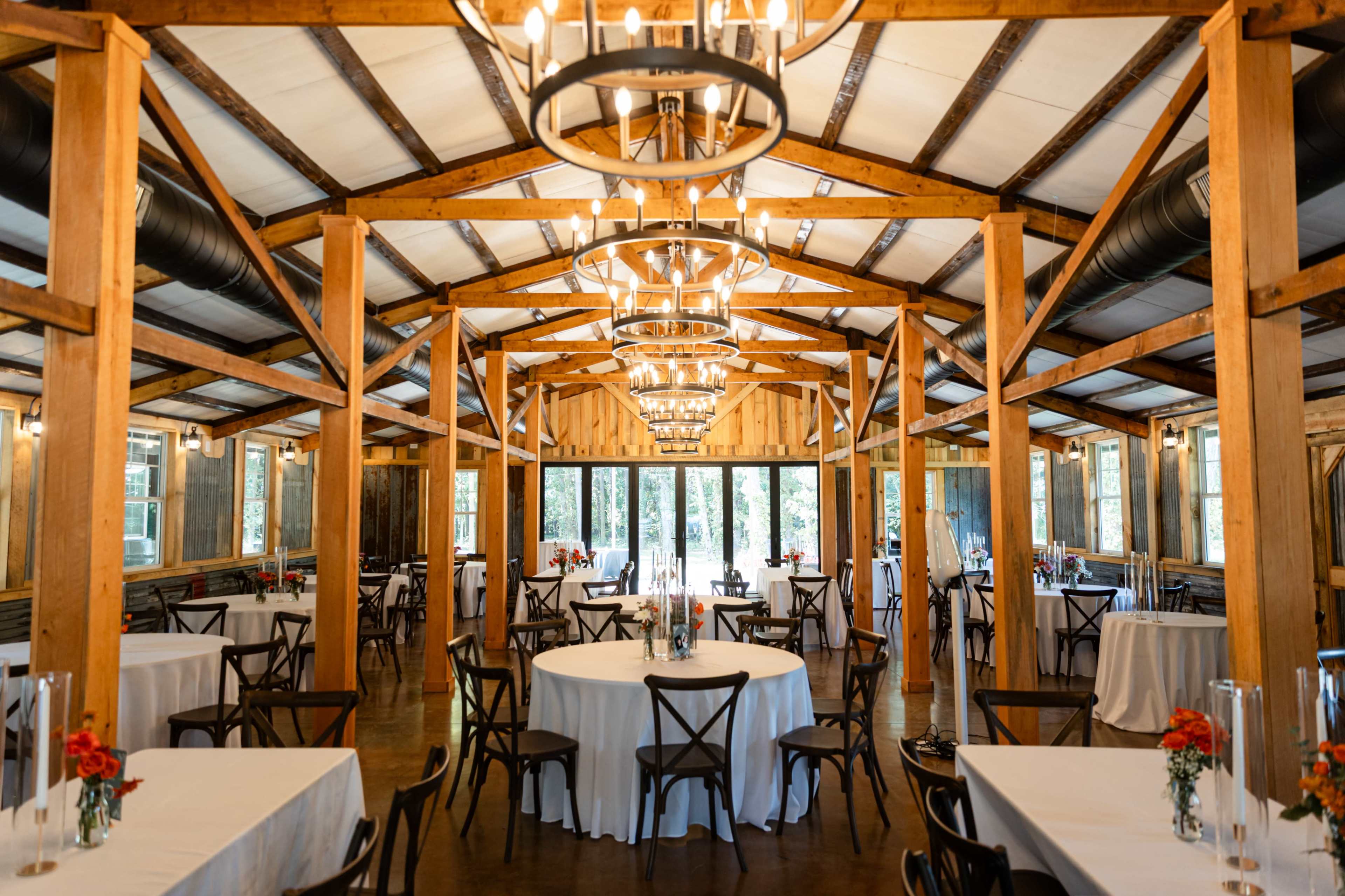 Upscale Barn with Forest & Pasture Views Image in , Monroe, NC