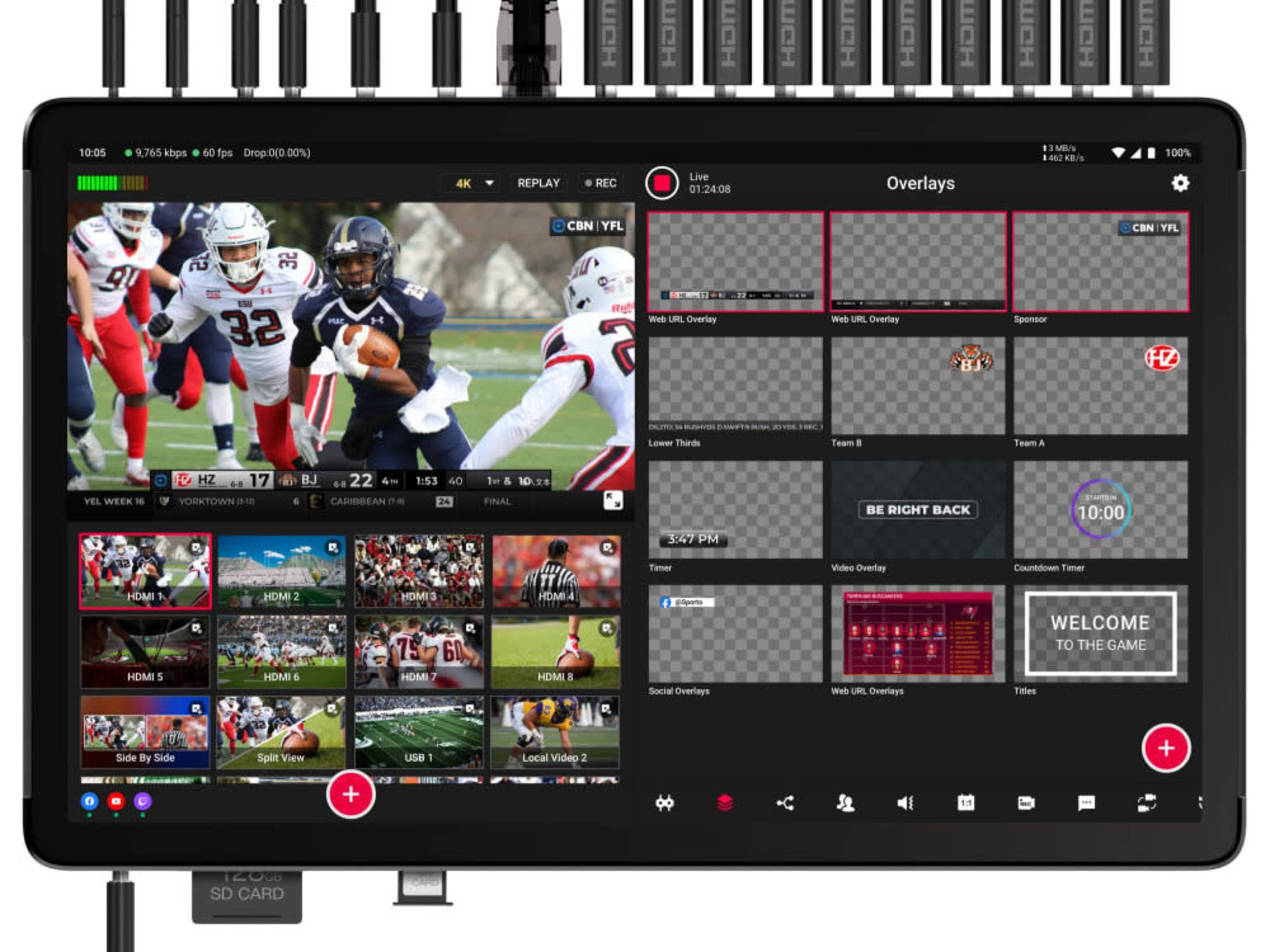 YOLOLIV YoloBox Extreme,  4K switcher