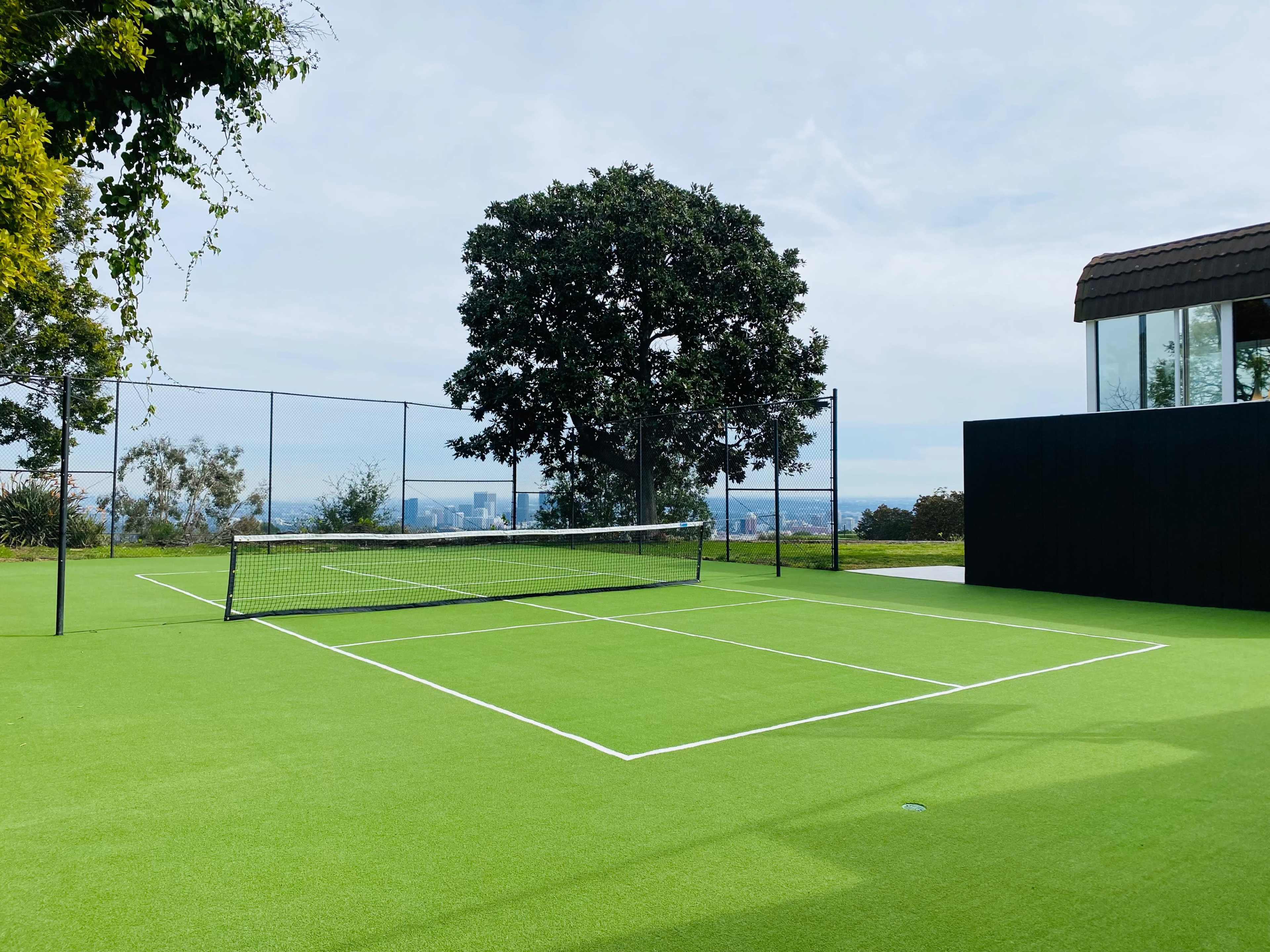 Bel Air House with pool and pickleball court with City Views Image in Bel Air, Los Angeles, CA