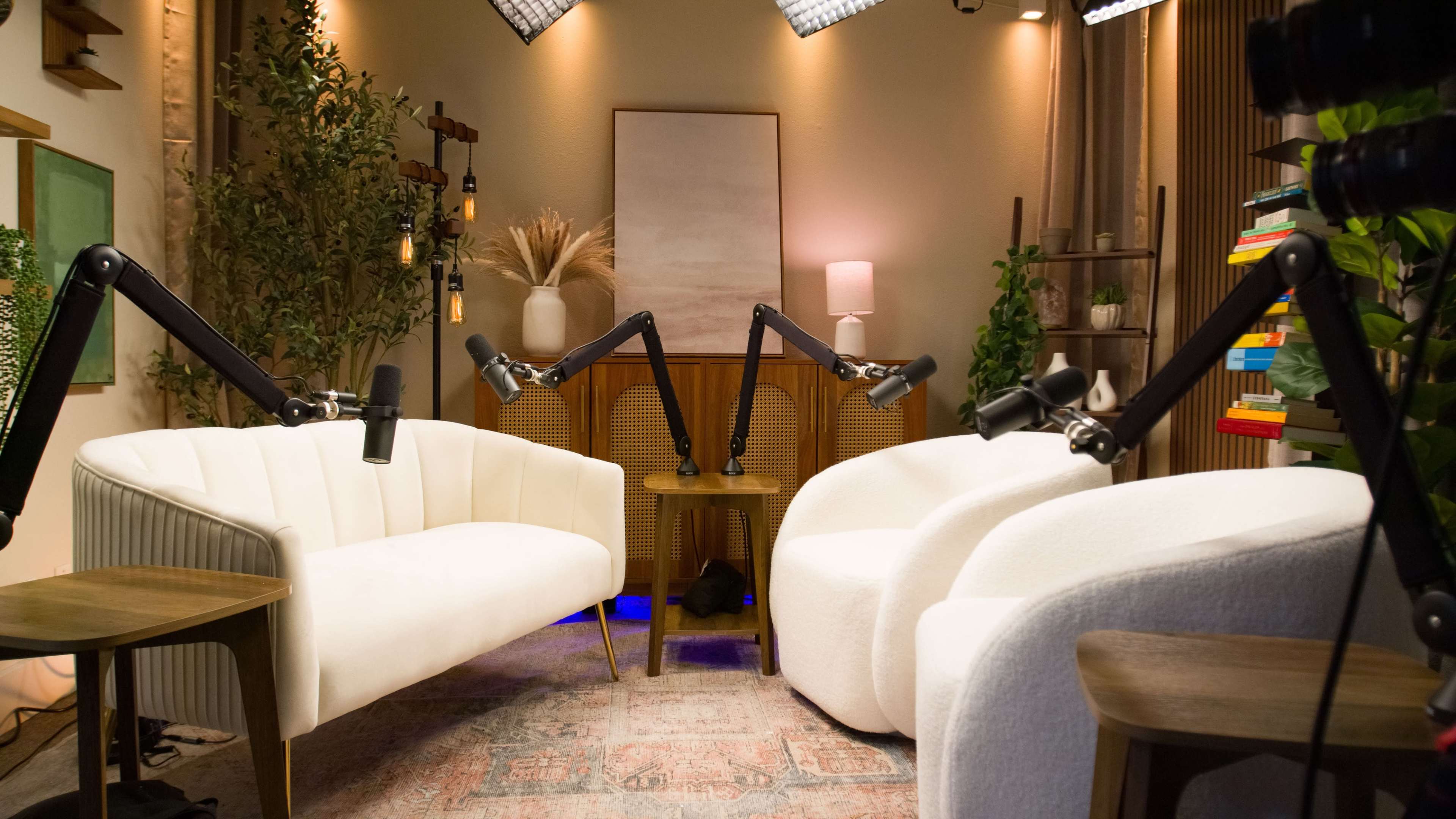 Cozy Podcast Studio Image in North Hollywood, North Hollywood, CA