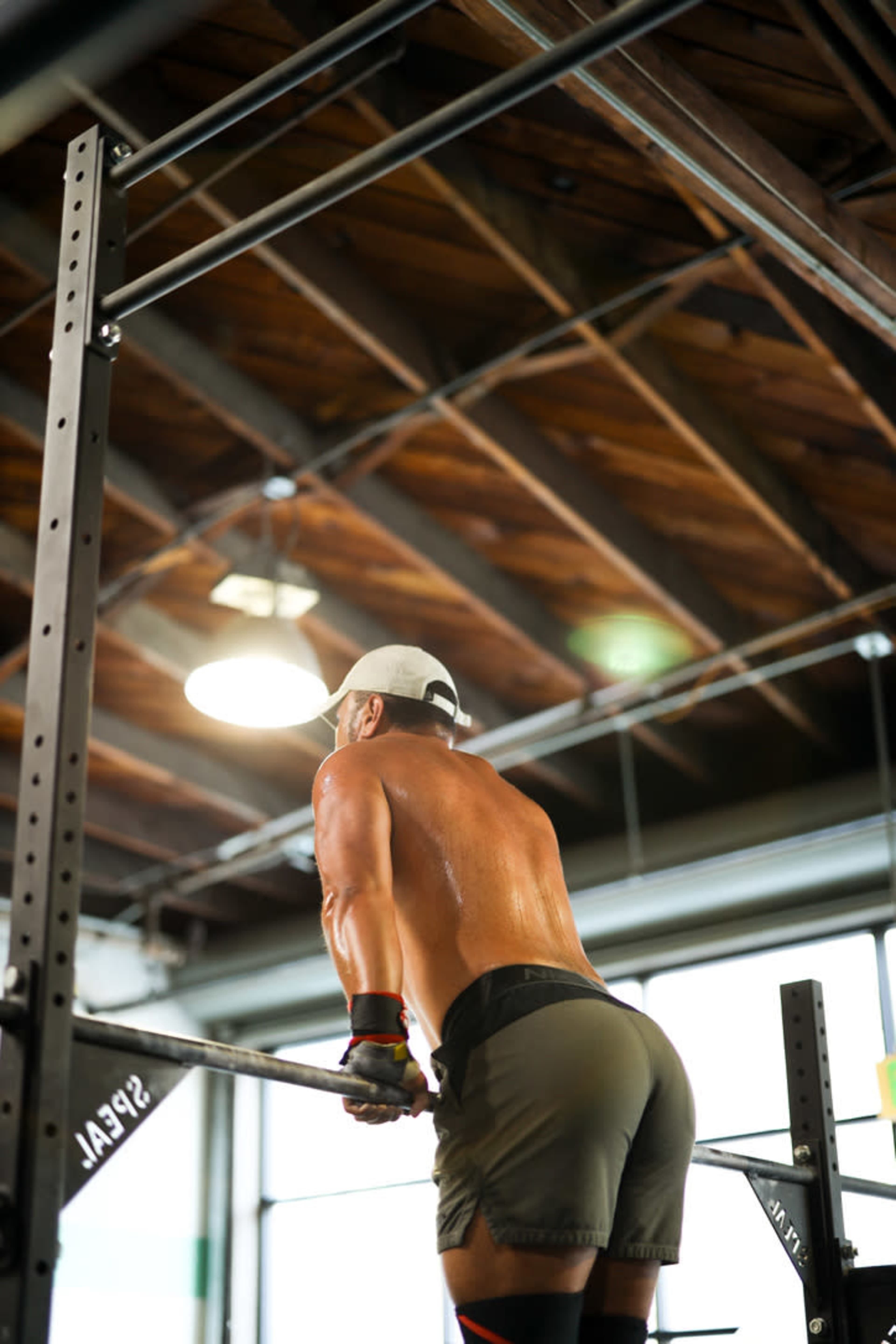 Dramatic historic warehouse gym in SOMA Image in China Basin, San Francisco, CA