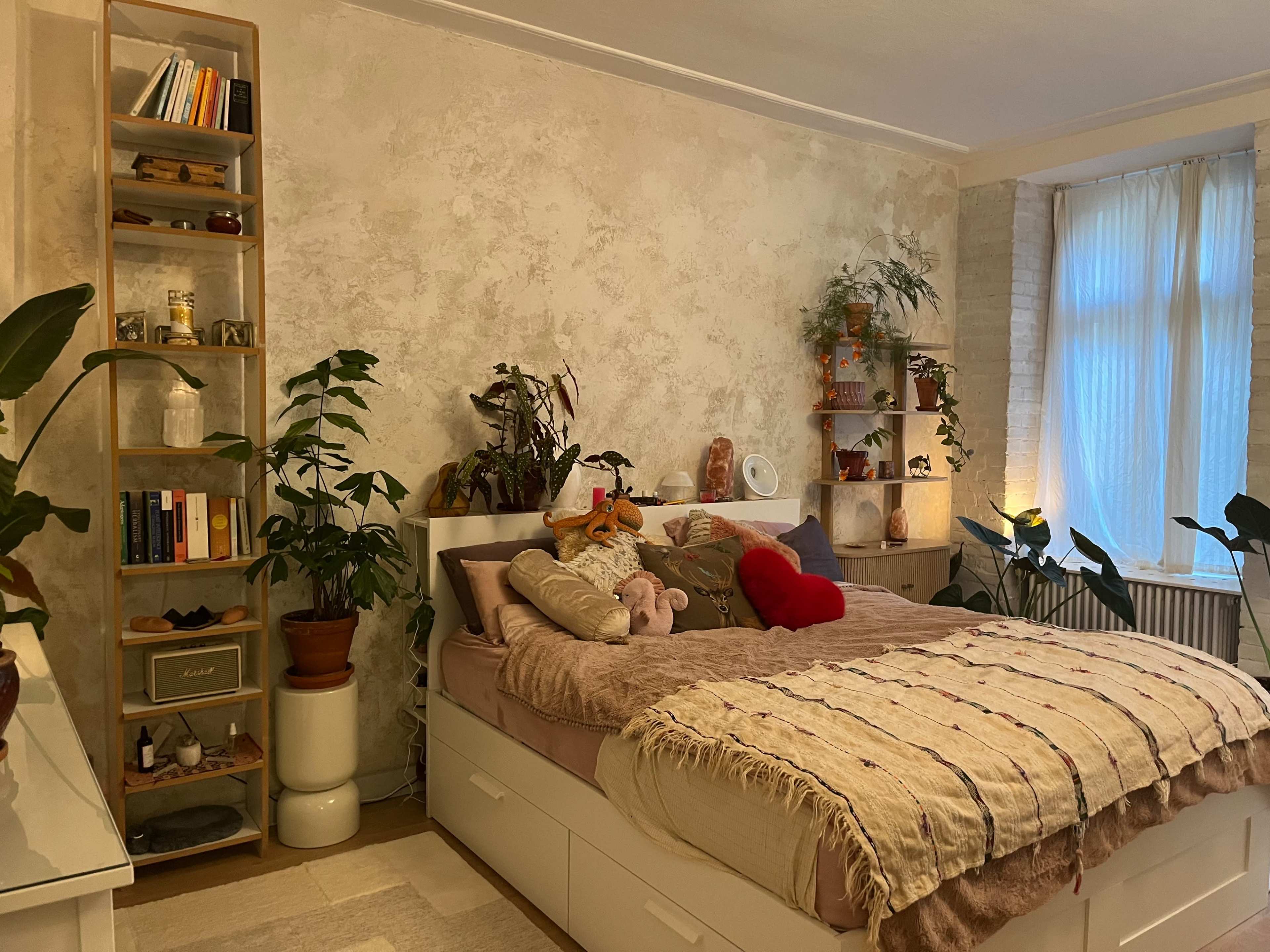 Design Loft in Friedrichshain with fireplace and private bamboo garden Image in Friedrichshain, Berlin, 