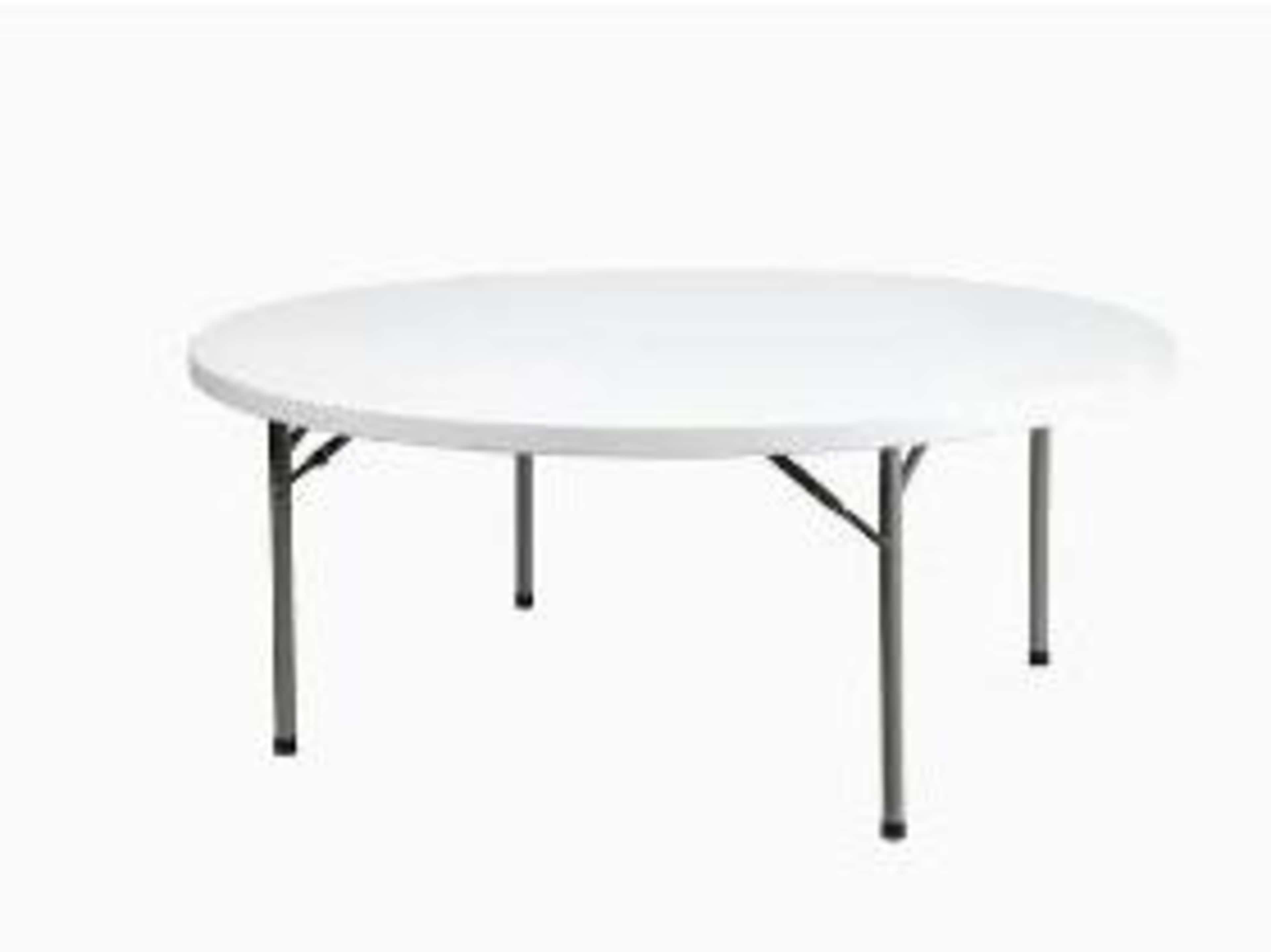 6' Round Table