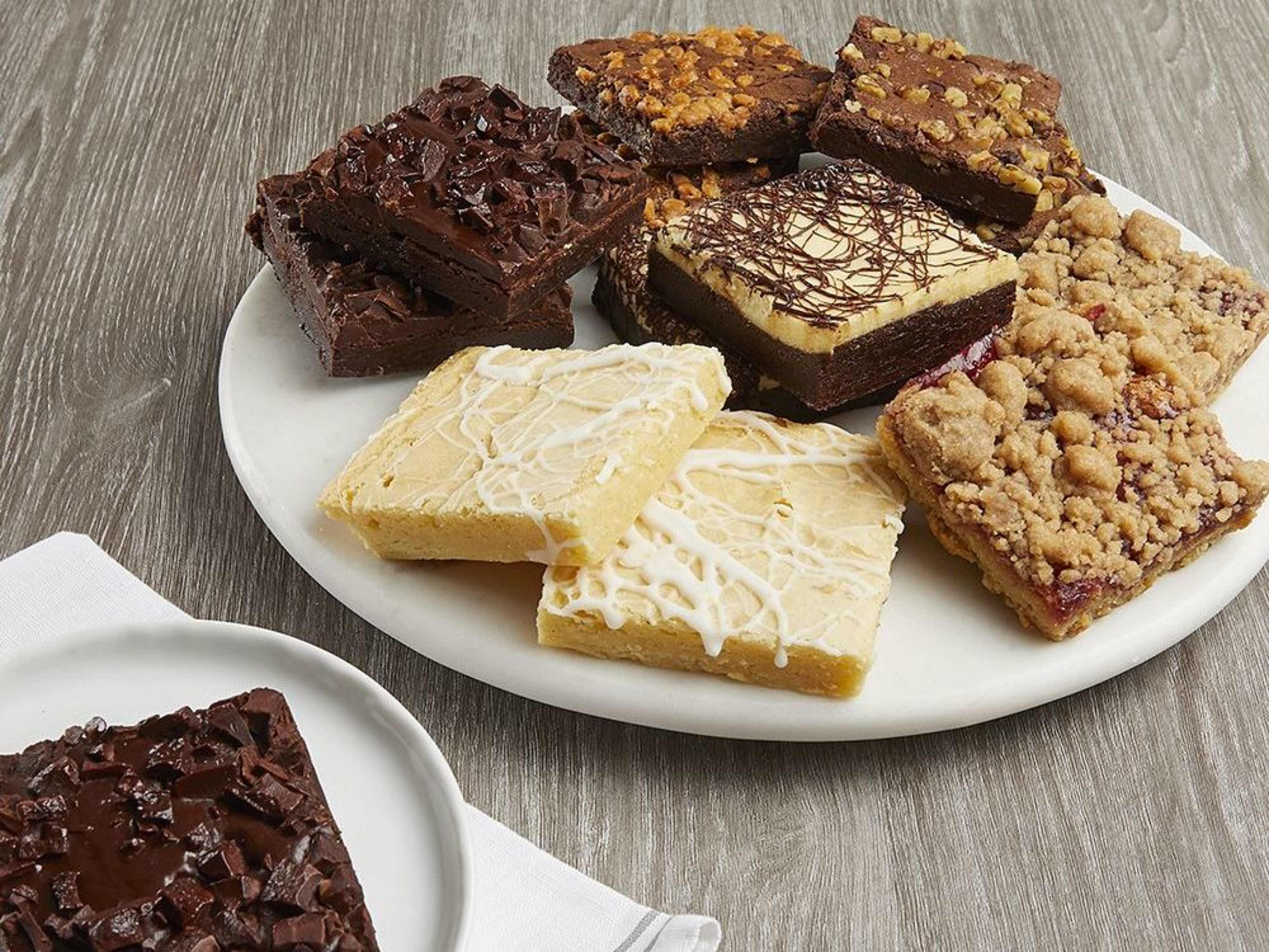 Assorted Gourmet Fruit Bars & Brownies (Min of 8)