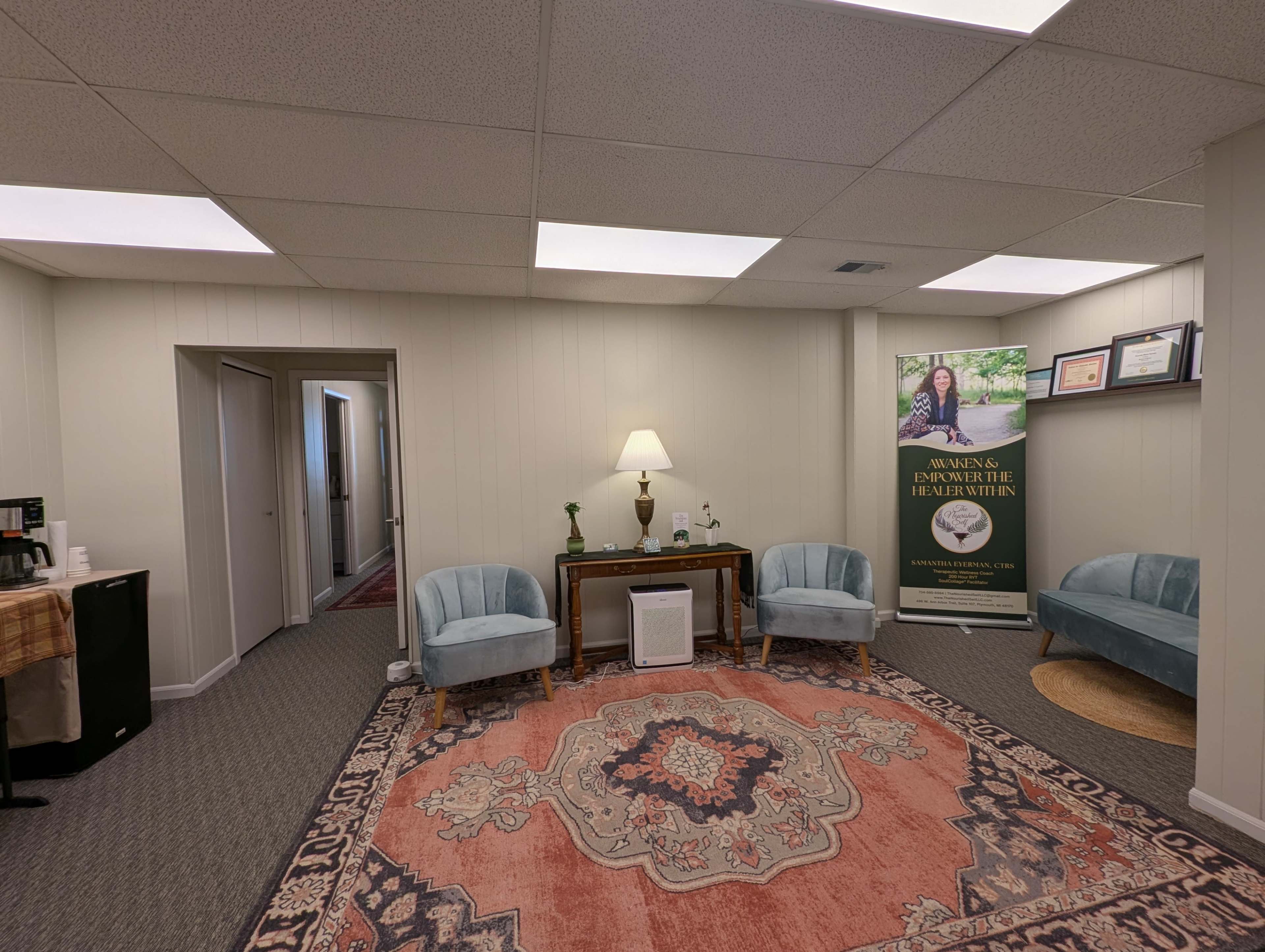 Cozy Yoga, Group, and Therapy Rooms in Downtown Plymouth Image in Plymouth, PLYMOUTH, MI