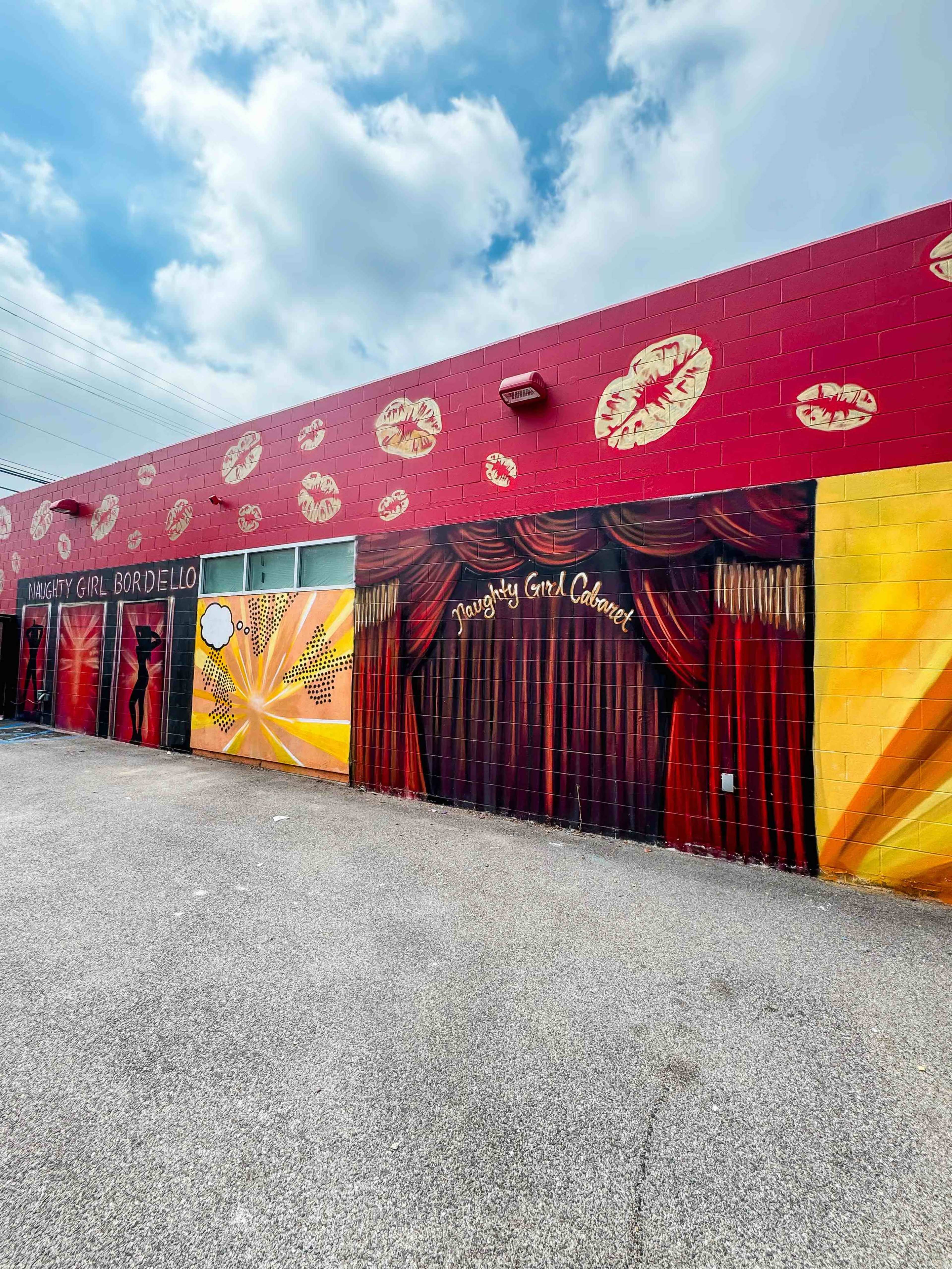 LA’s Ultimate Photogenic Parking Lot Image in North Hollywood, LOS ANGELES,, CA