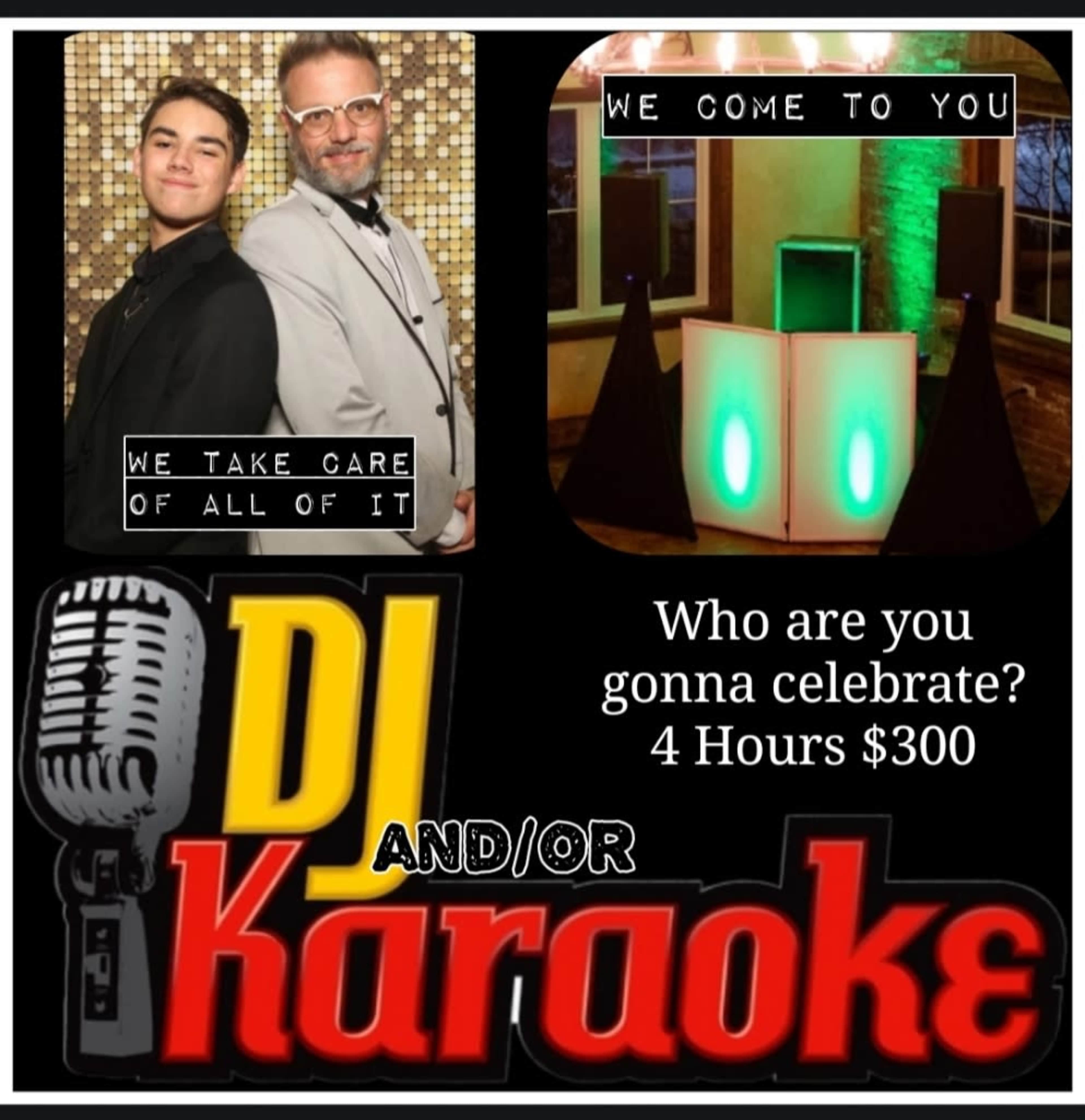 DJ 4 hours request and open format