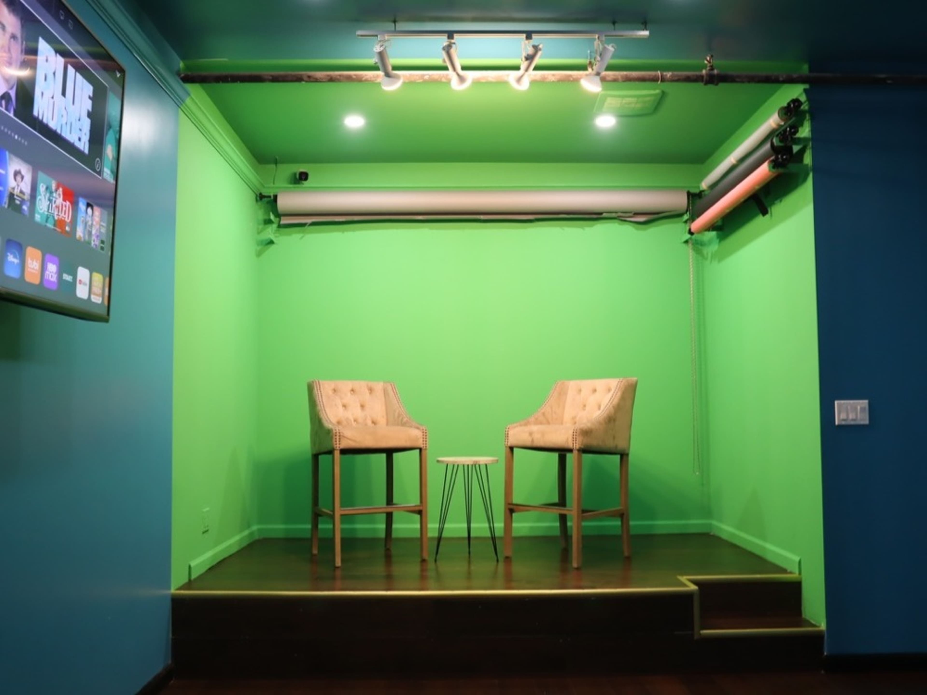 Podcast space / small group space 