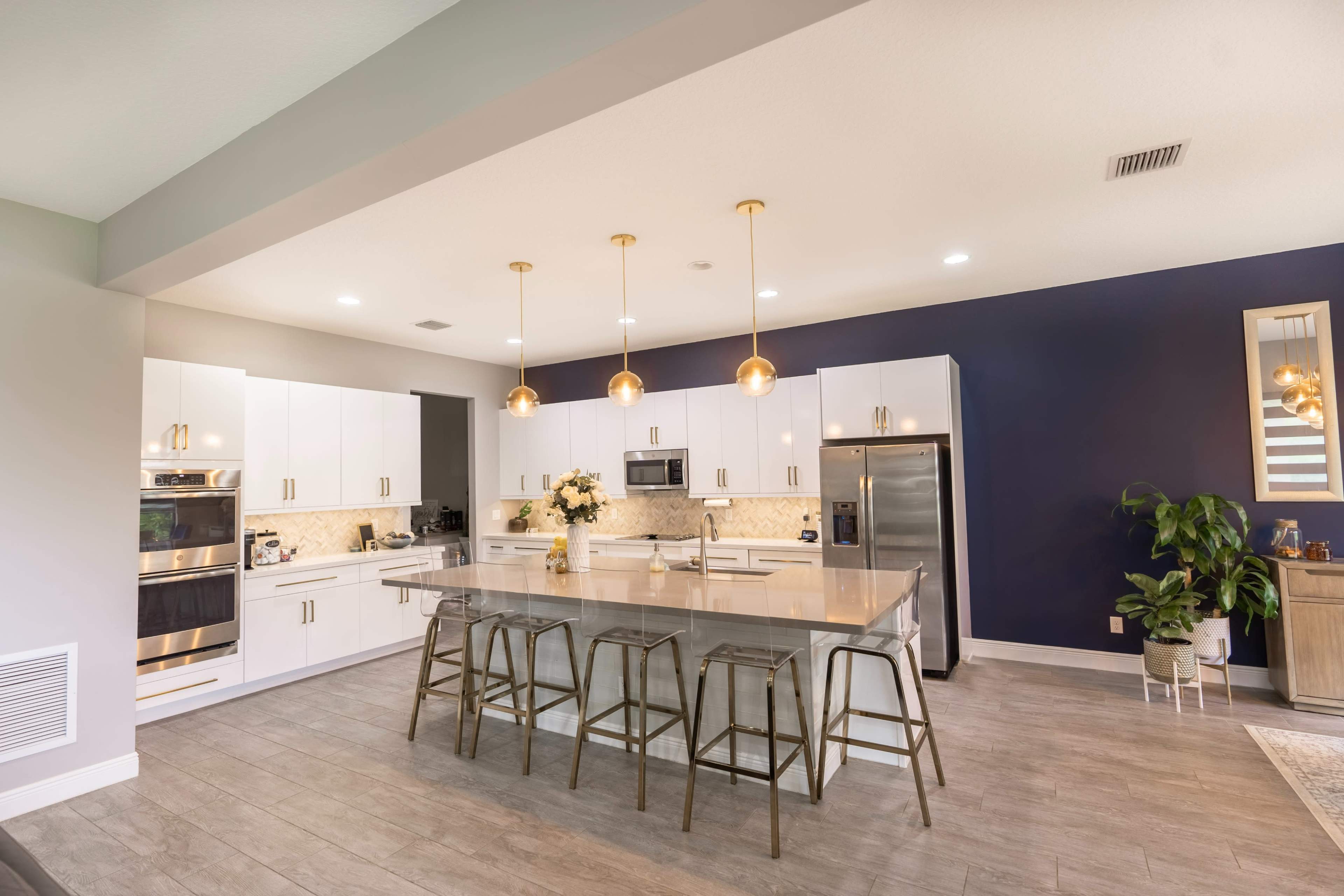 Modern State of the art designer gourmet kitchen Image in Village Green, Coral Springs, FL