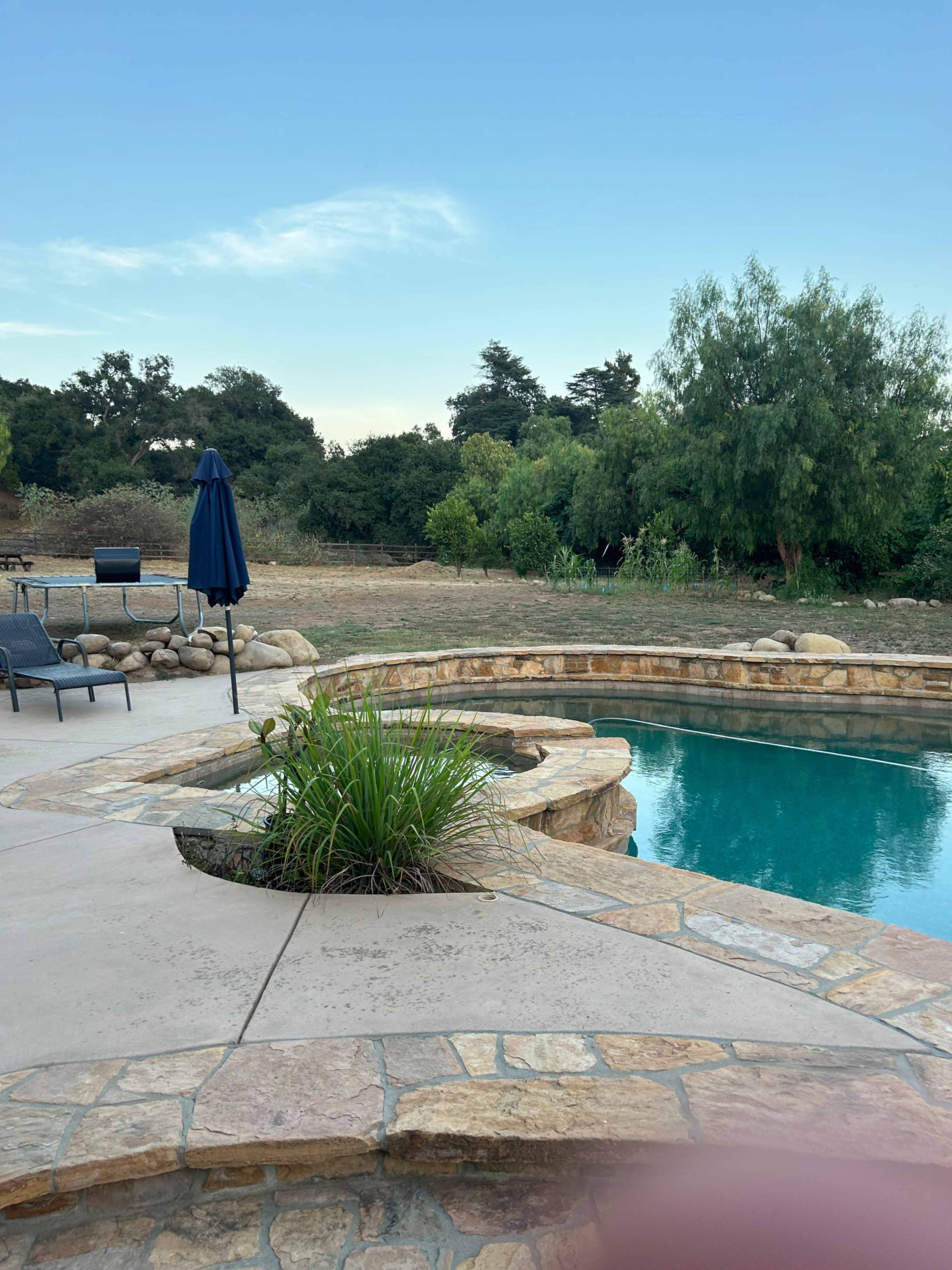 Beautiful pavilion near pool and spa large grass area great for party’s Image in Mira Monte, Ojai, CA