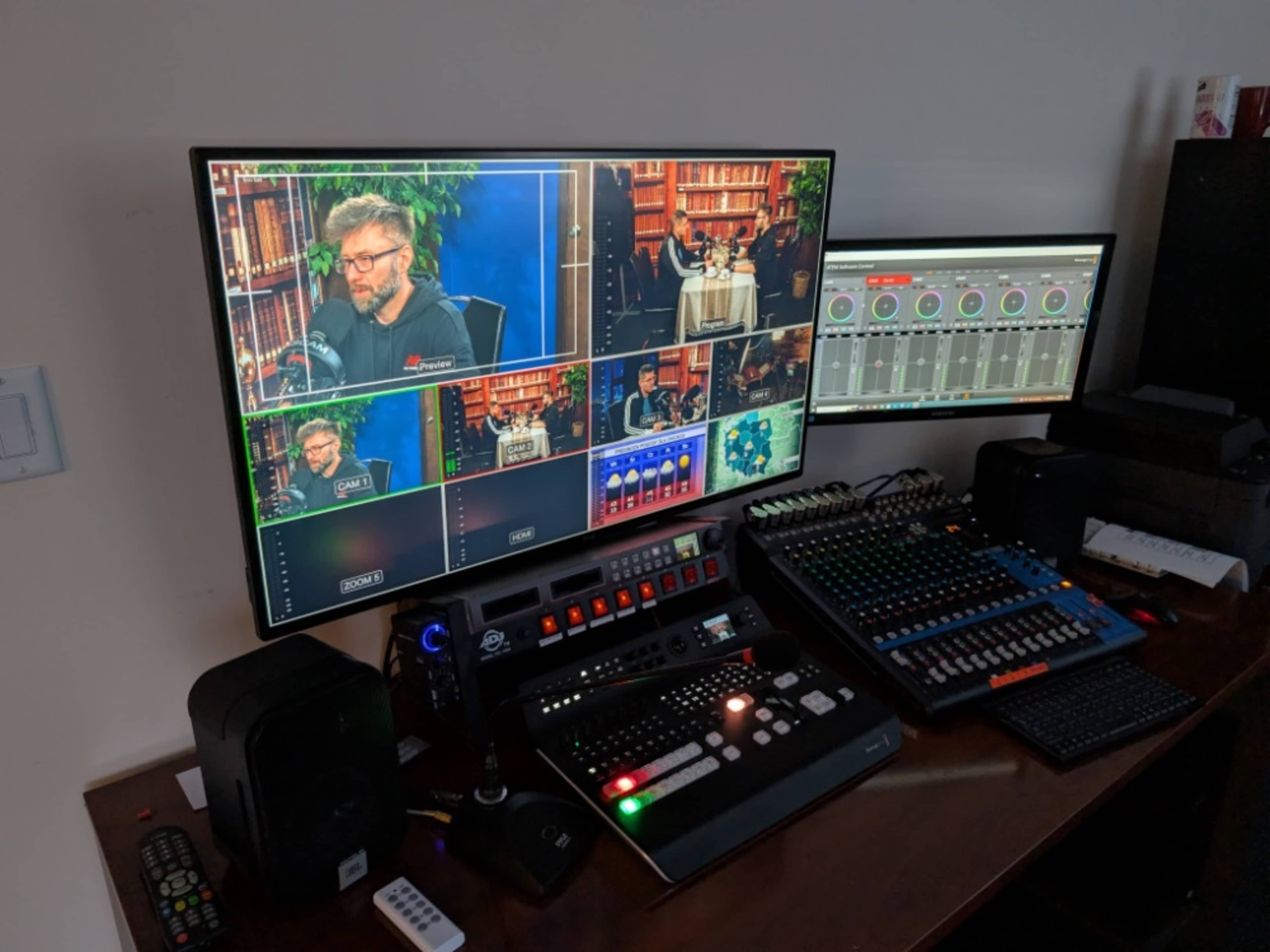 3 camera Multicam with live switching