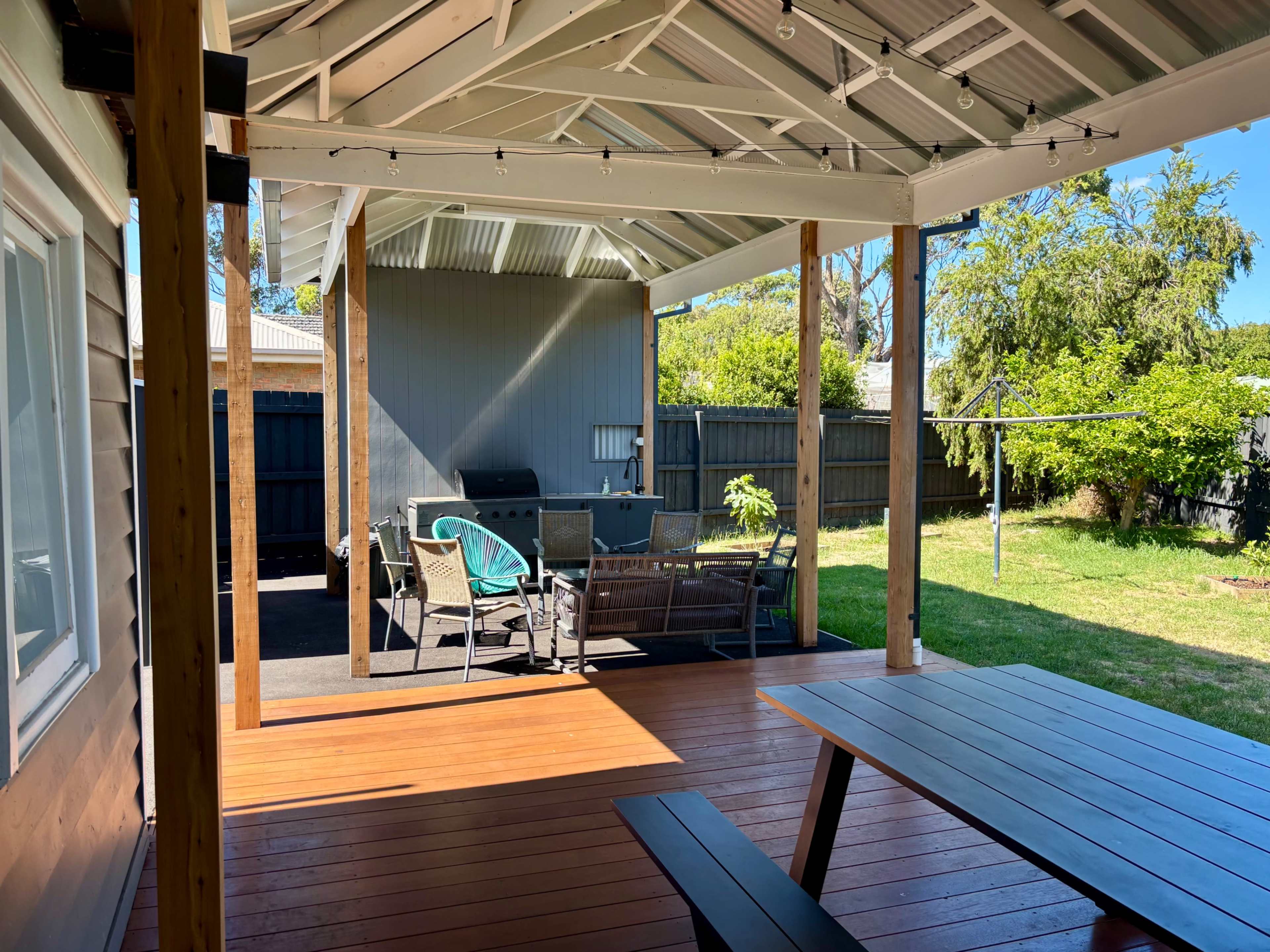 Simple & Peaceful Backyard BBQ Retreat In Capel Sound Image in Capel Sound, Capel Sound, VIC