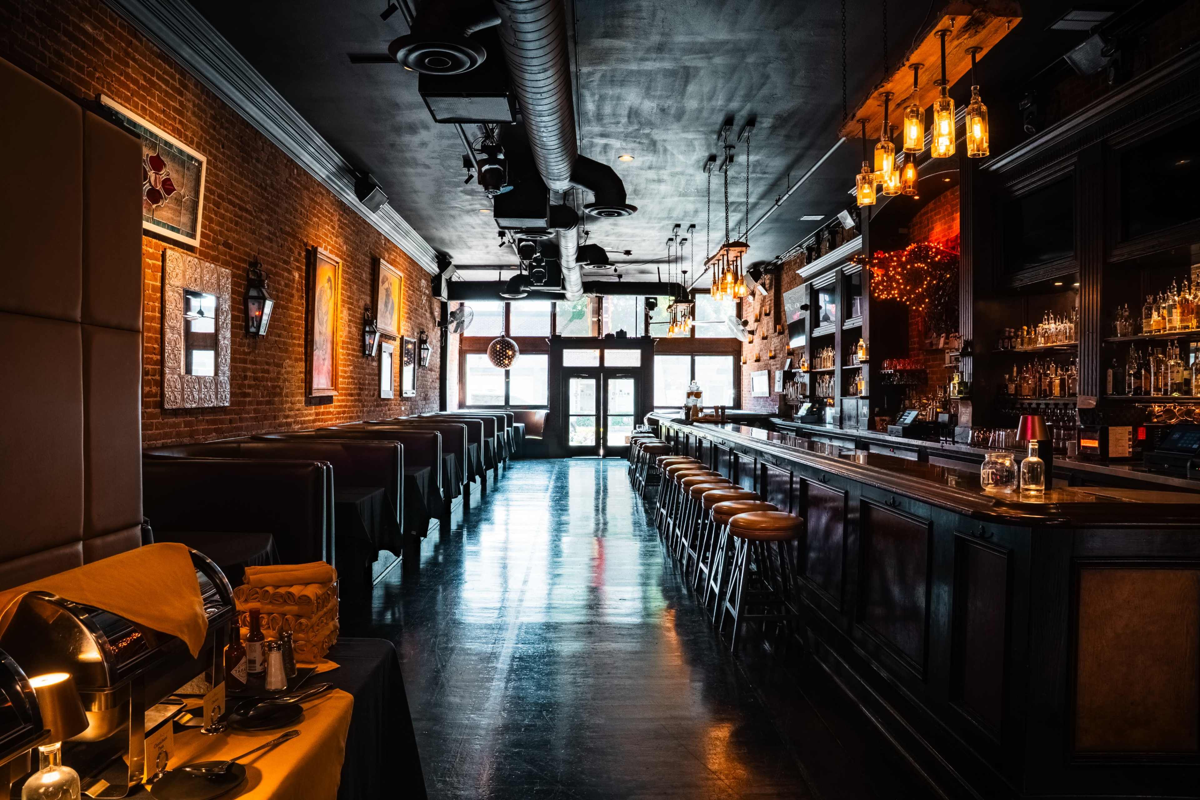 Moody, Upscale Industrial Lounge + Dining Space - Half Venue Buyout Experience Image in Fullerton, Fullerton, CA