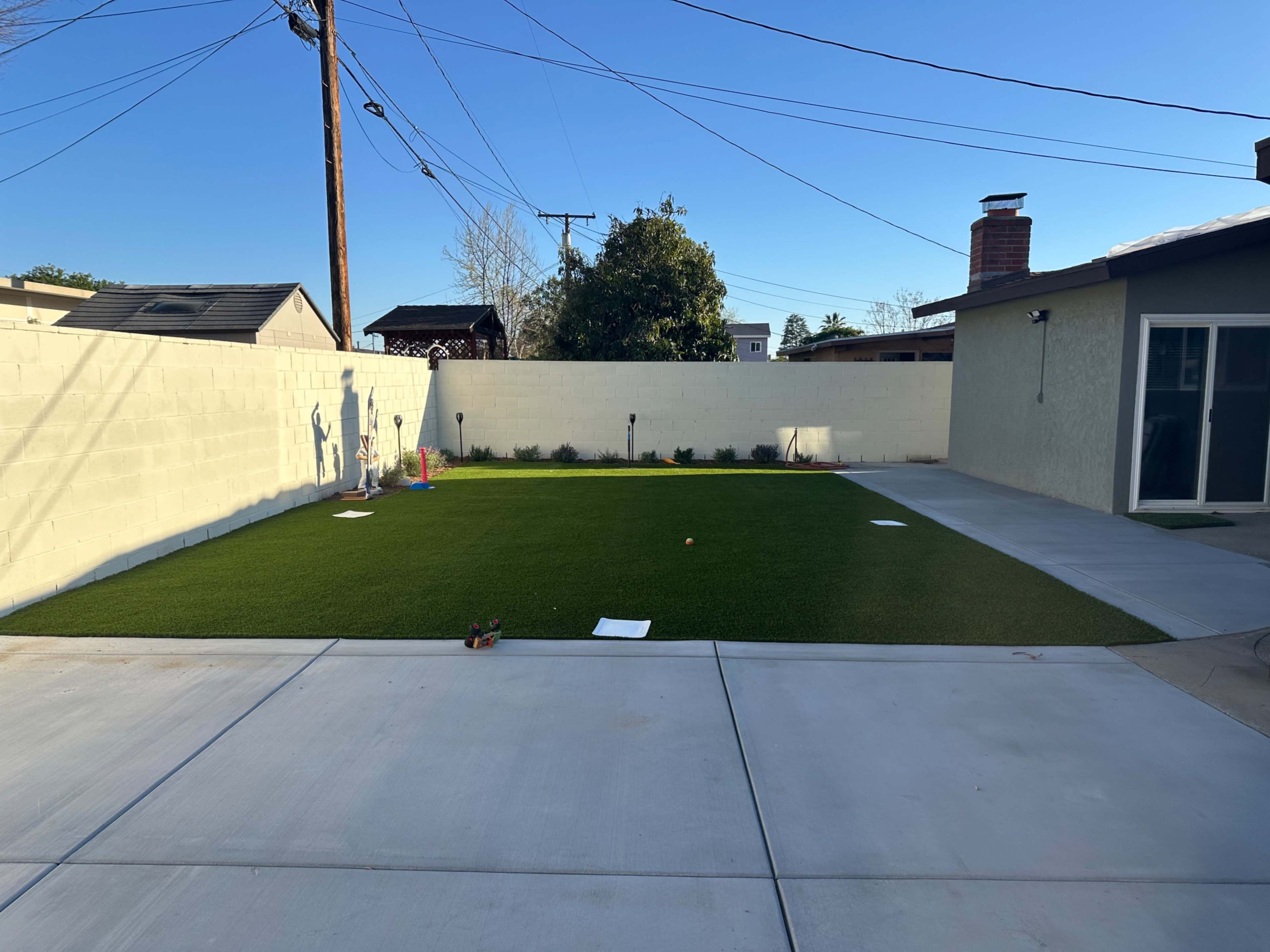 Spacious Suburban Backyard Image in Azusa, Azusa, CA