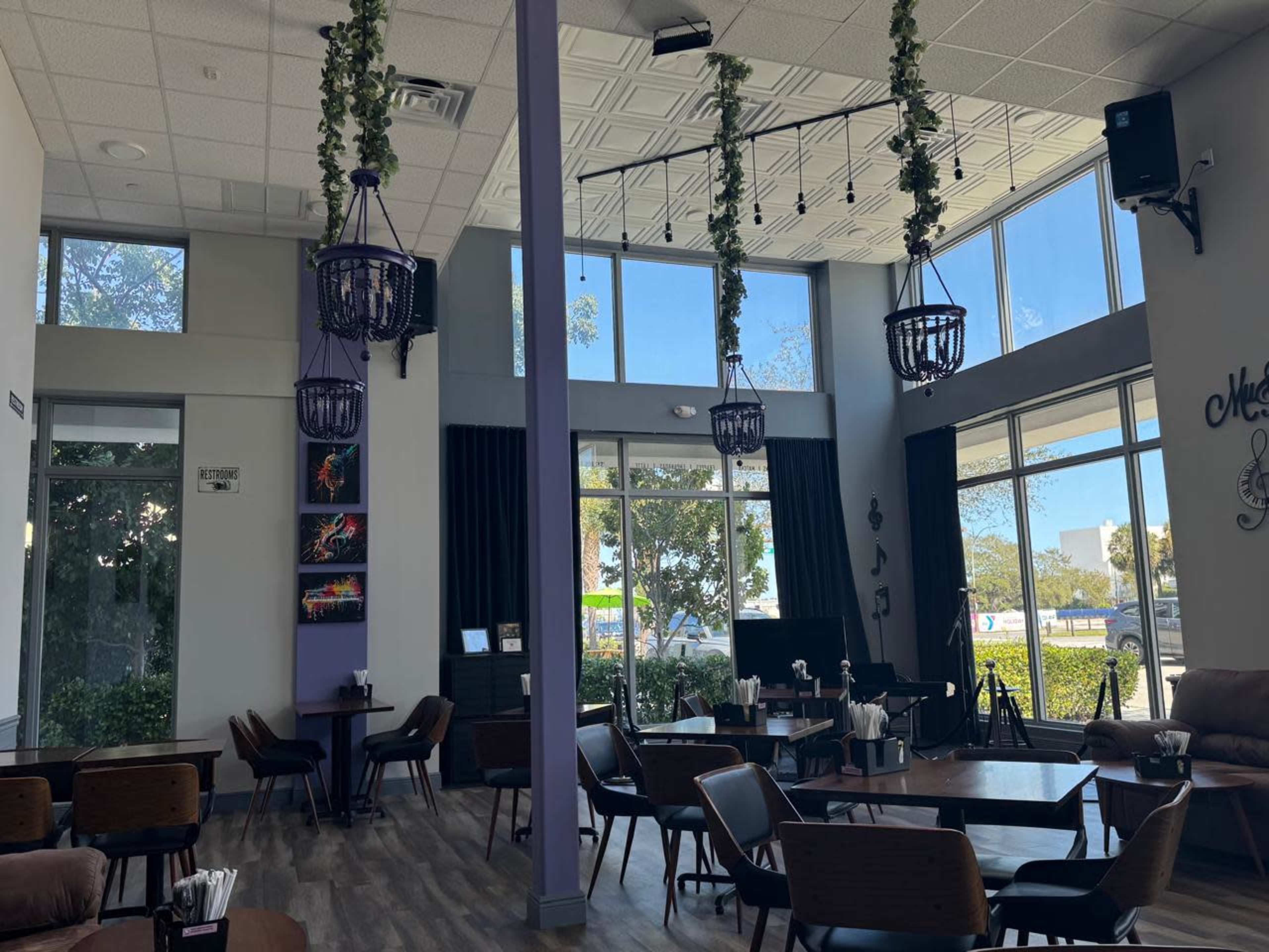 Downtown Fort  Lauderdale Hide Coffee Shop. Music & Arts Image in East Fort Lauderdale, Fort Lauderdale, FL