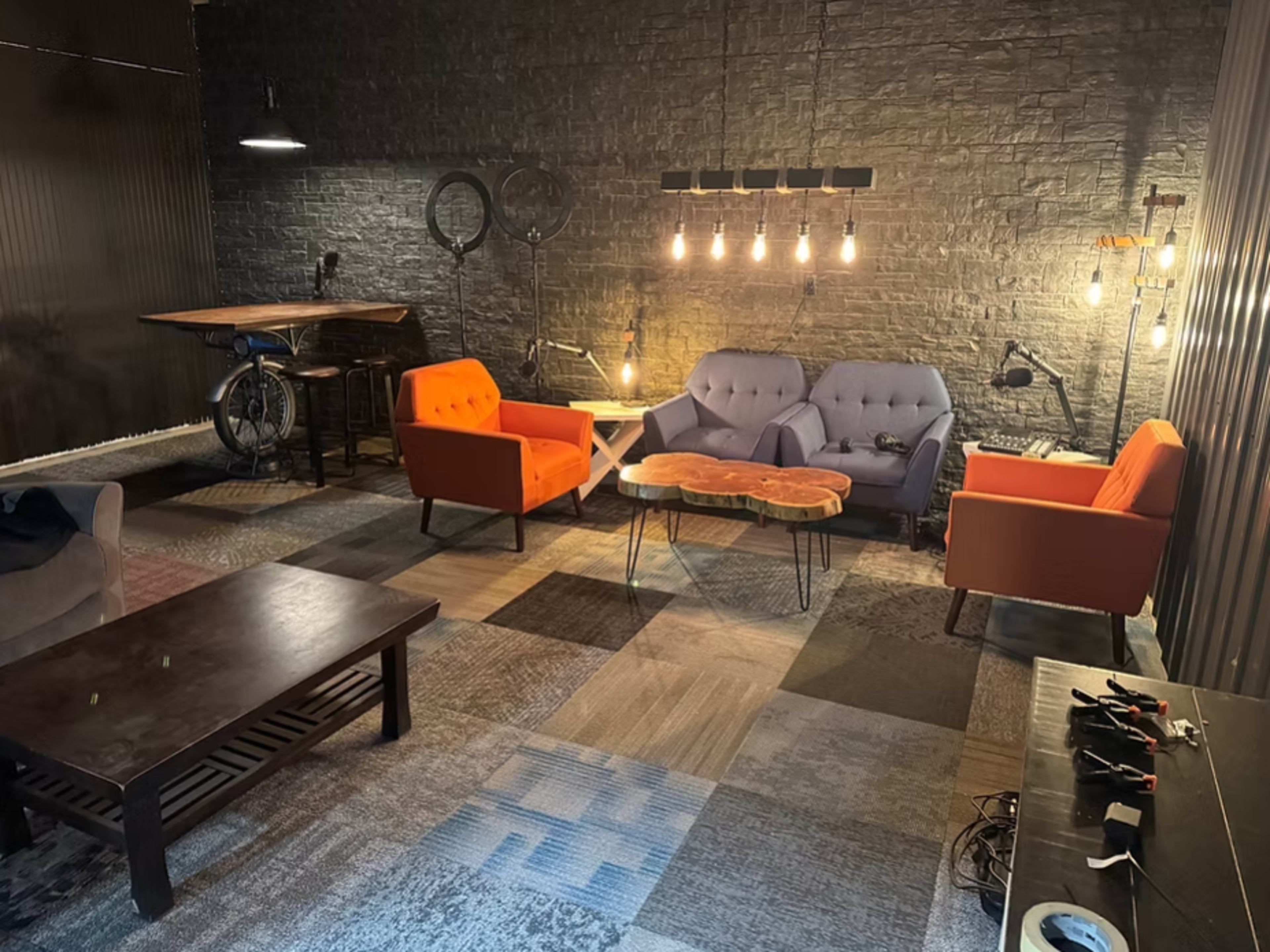 Sleek & Modern Podcast Studio in Fox Valley, Wisconsin Image in Dale, Hortonville, WI