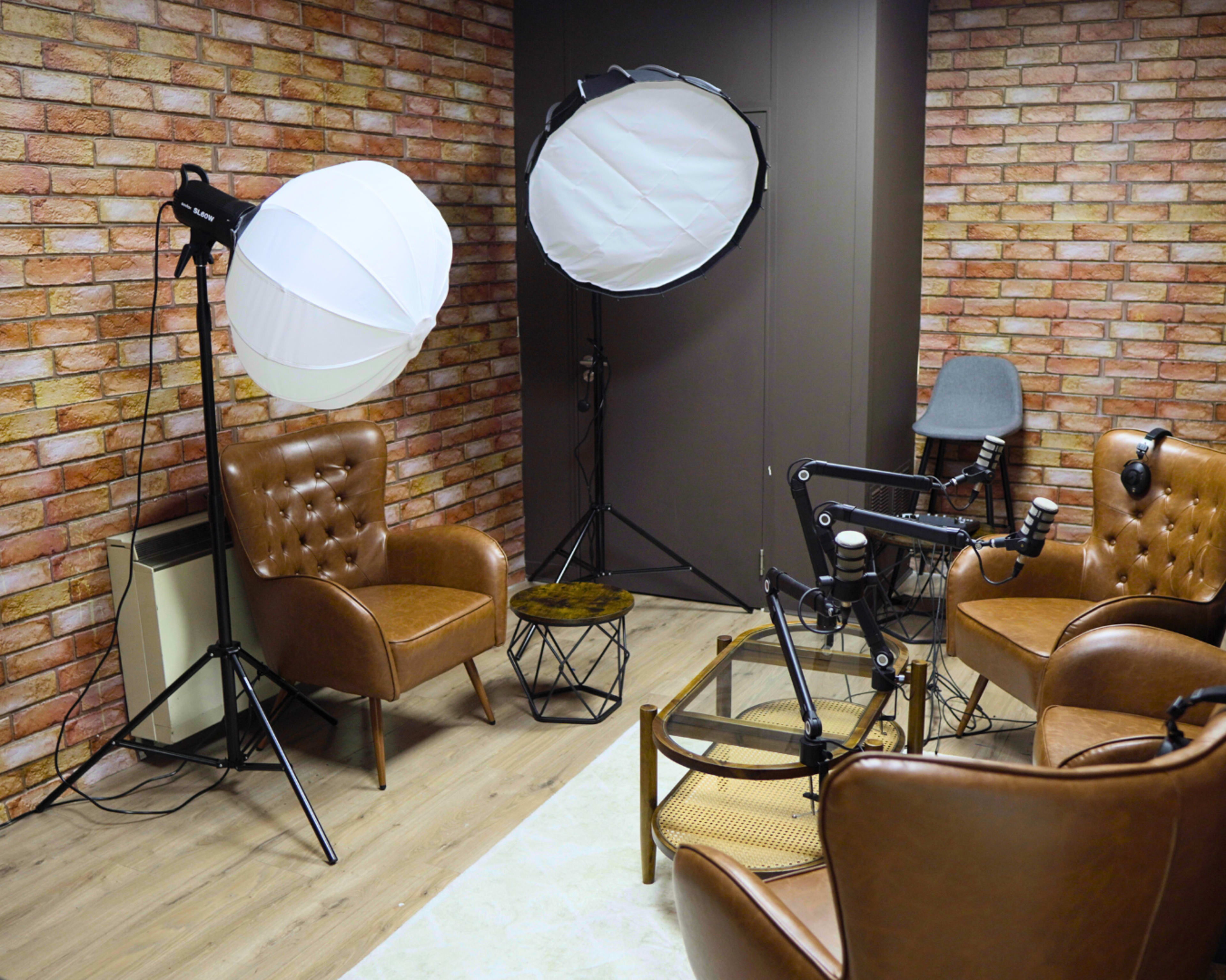 Brick Wall Podcast Studio Image in Rochester, Rochester, ENG