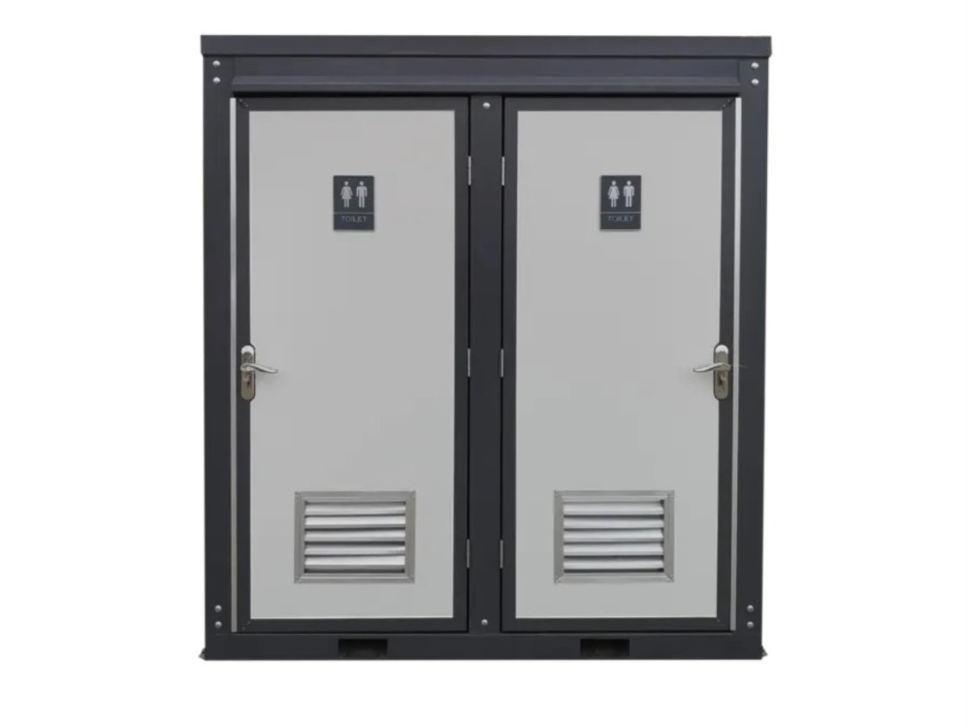 Flushable portable restrooms