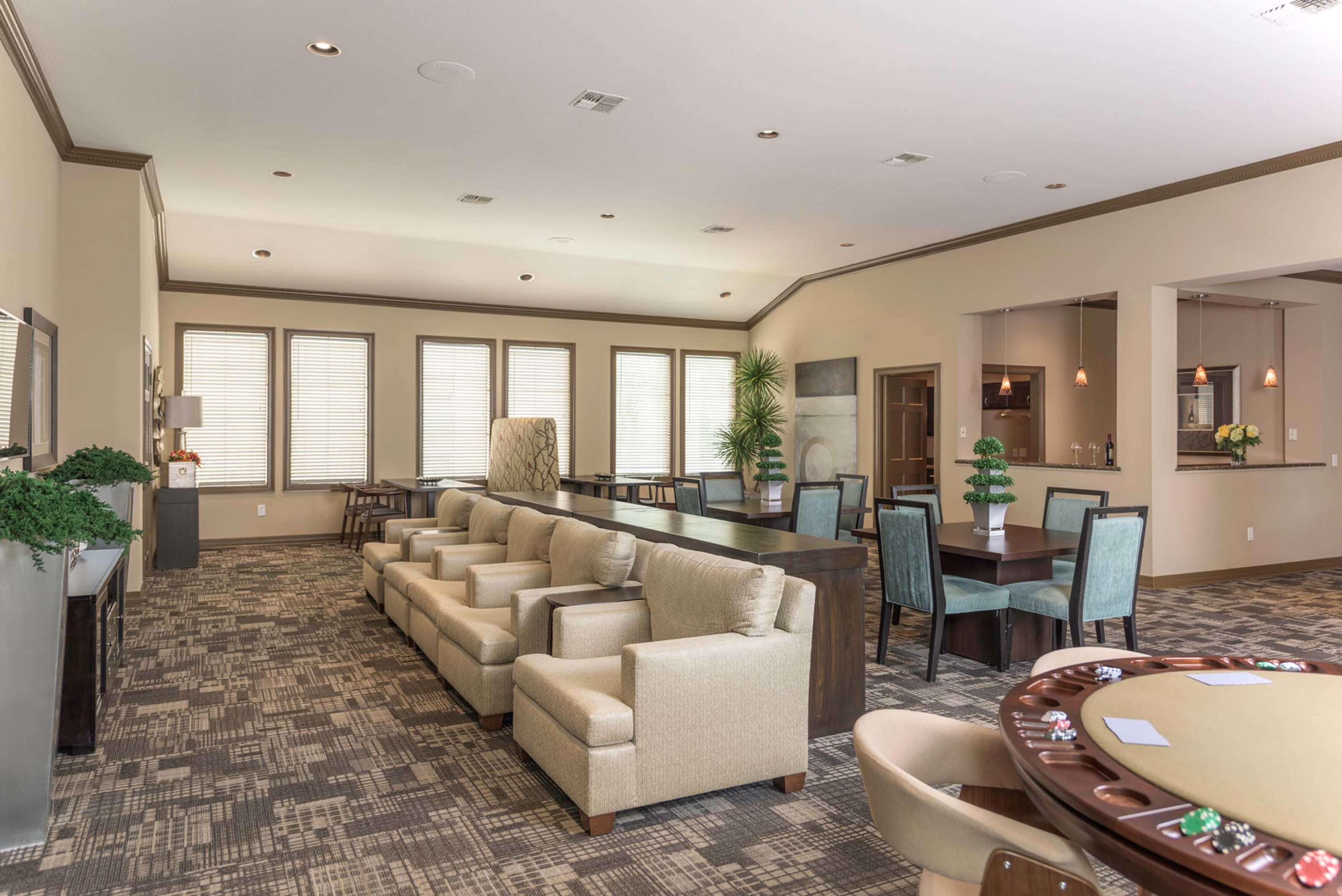 Spacious Event Space with Lounge Seating, Gourmet Kitchen, and Games for Entertaining - Greenway Image in Southwest Houston, Houston, TX