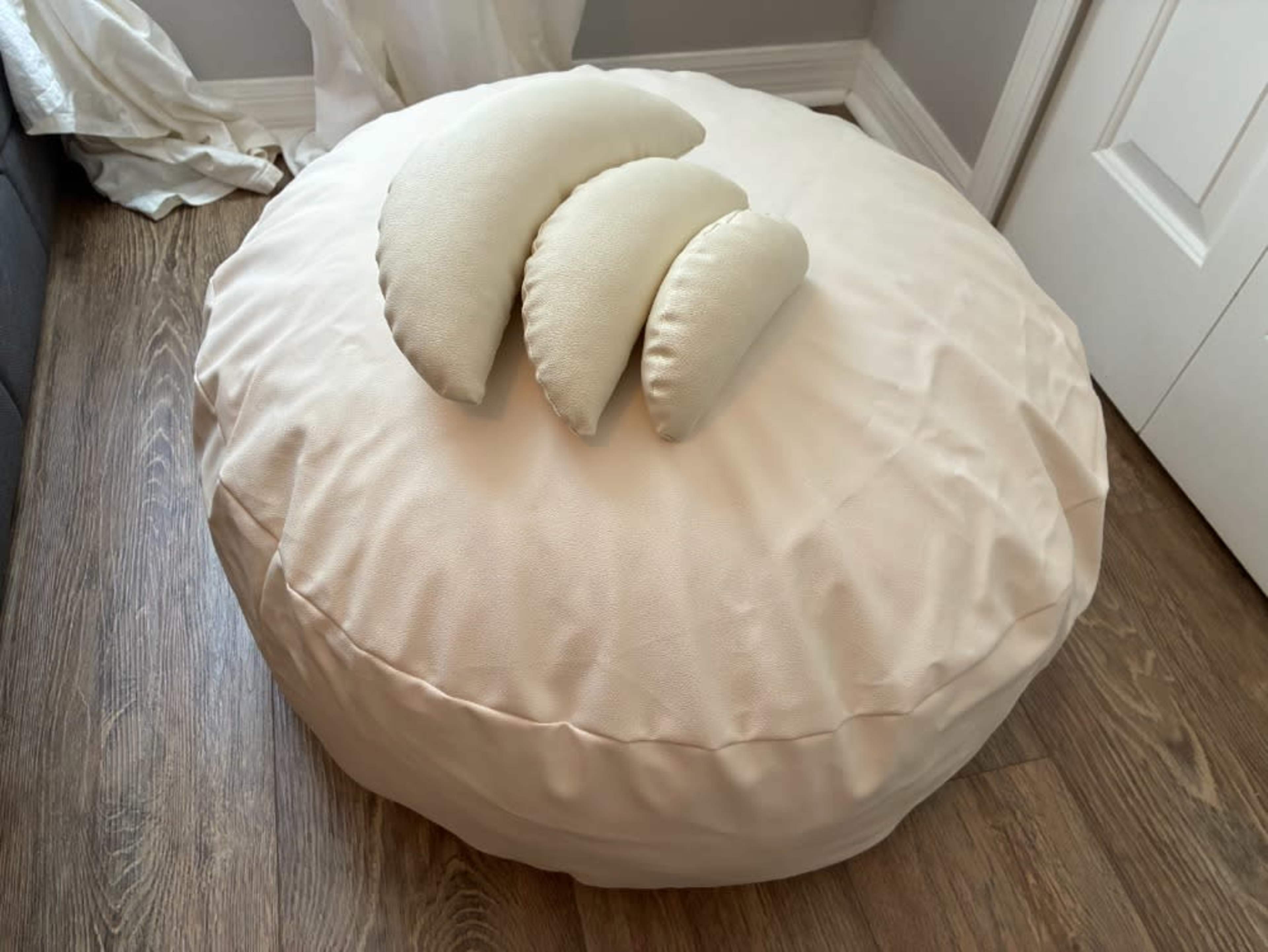 Newborn Posing Bean Bag with Support Pillows