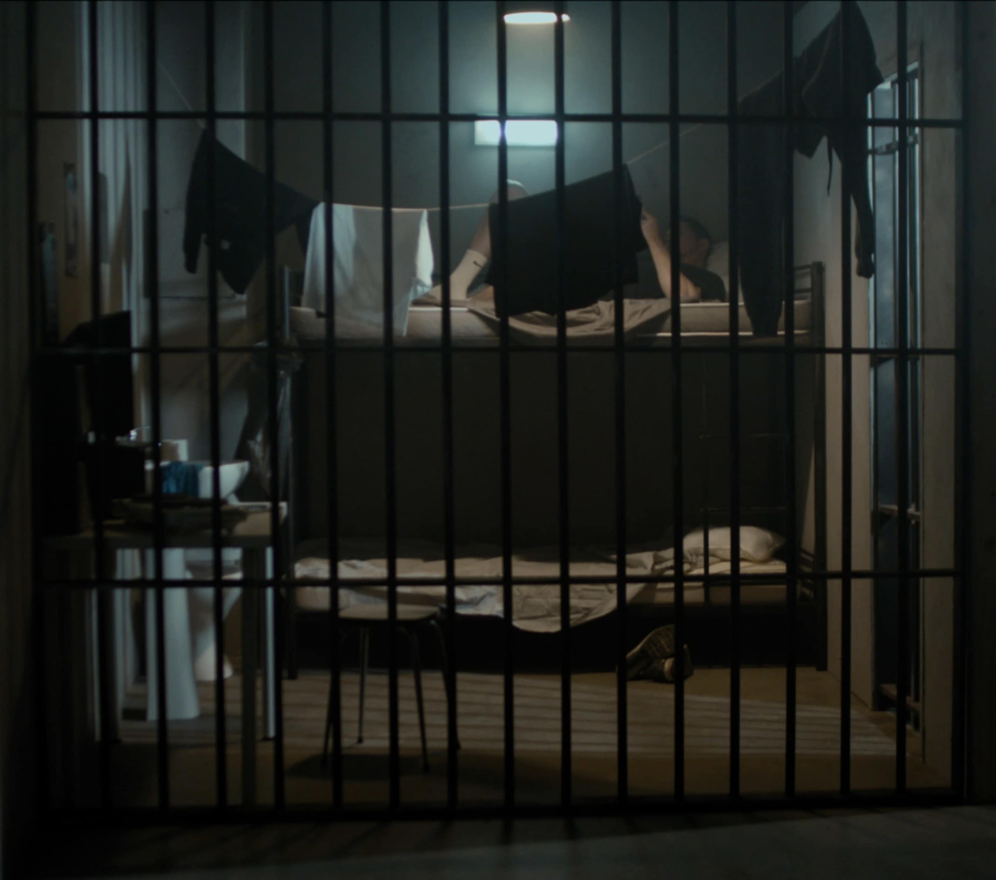 Décor prison en studio Image dans , Igny, 