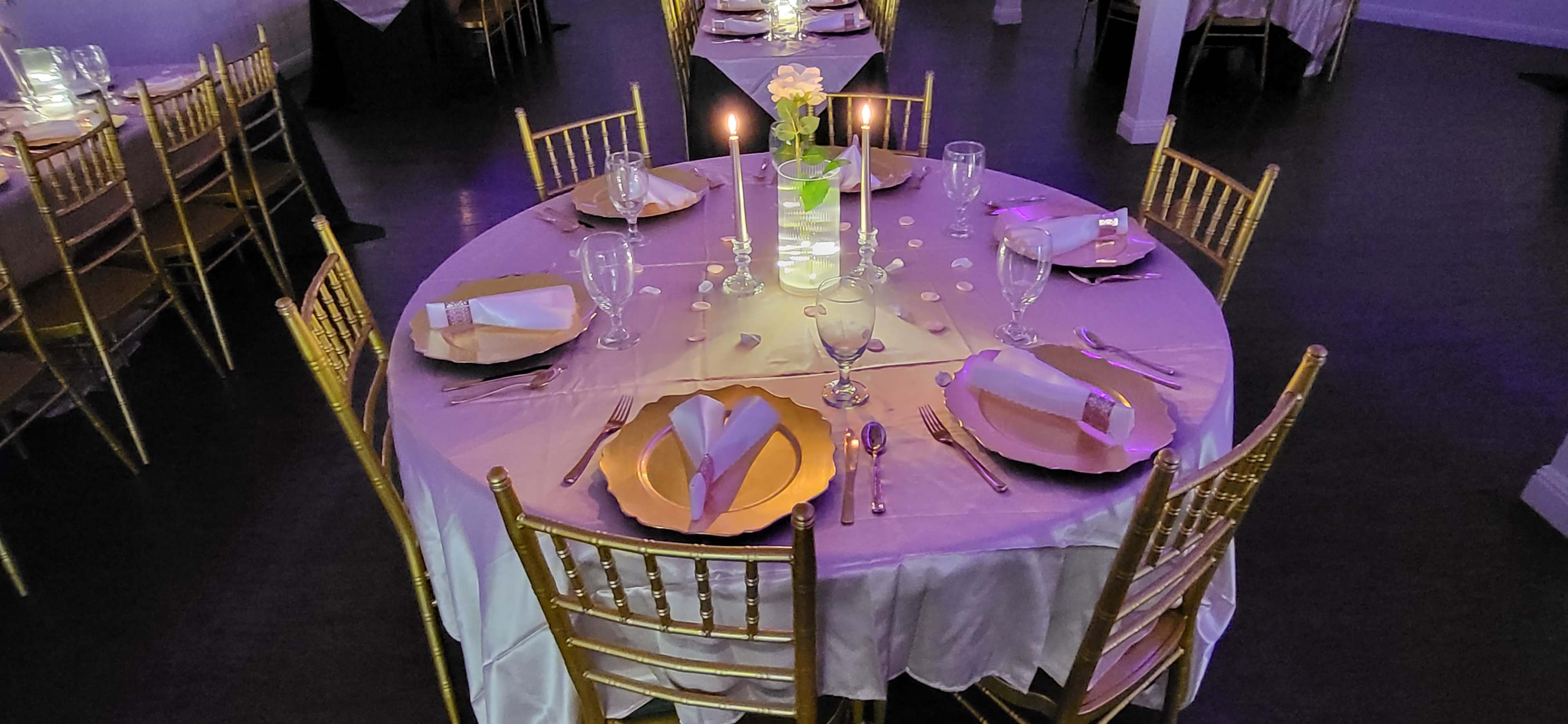 Luxury Intimate Event Venue with Natural Light & Gold Chiavari Chairs | Austell, GA Image in Austell, Austell, GA