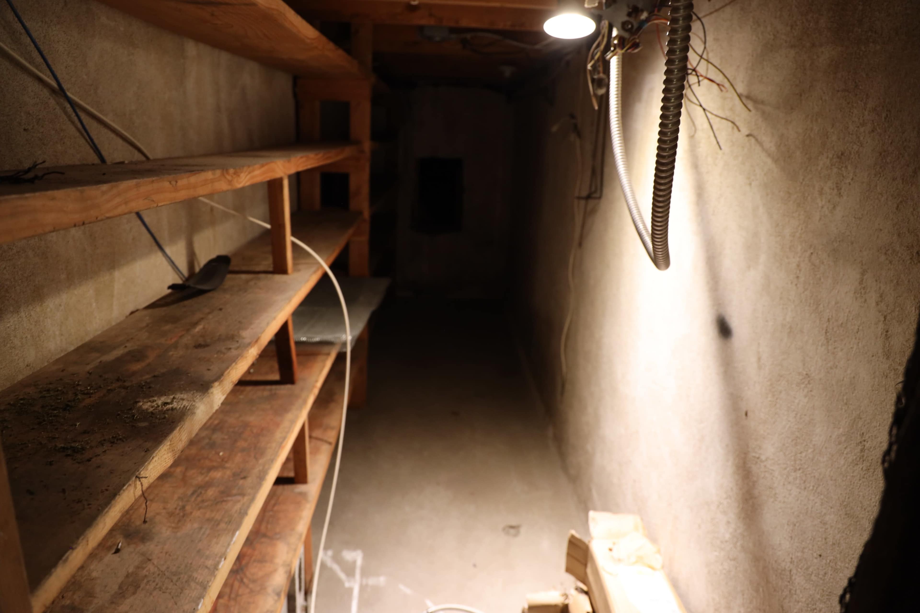 Horror film set studio Image in East Los Angeles, Los Angeles, CA