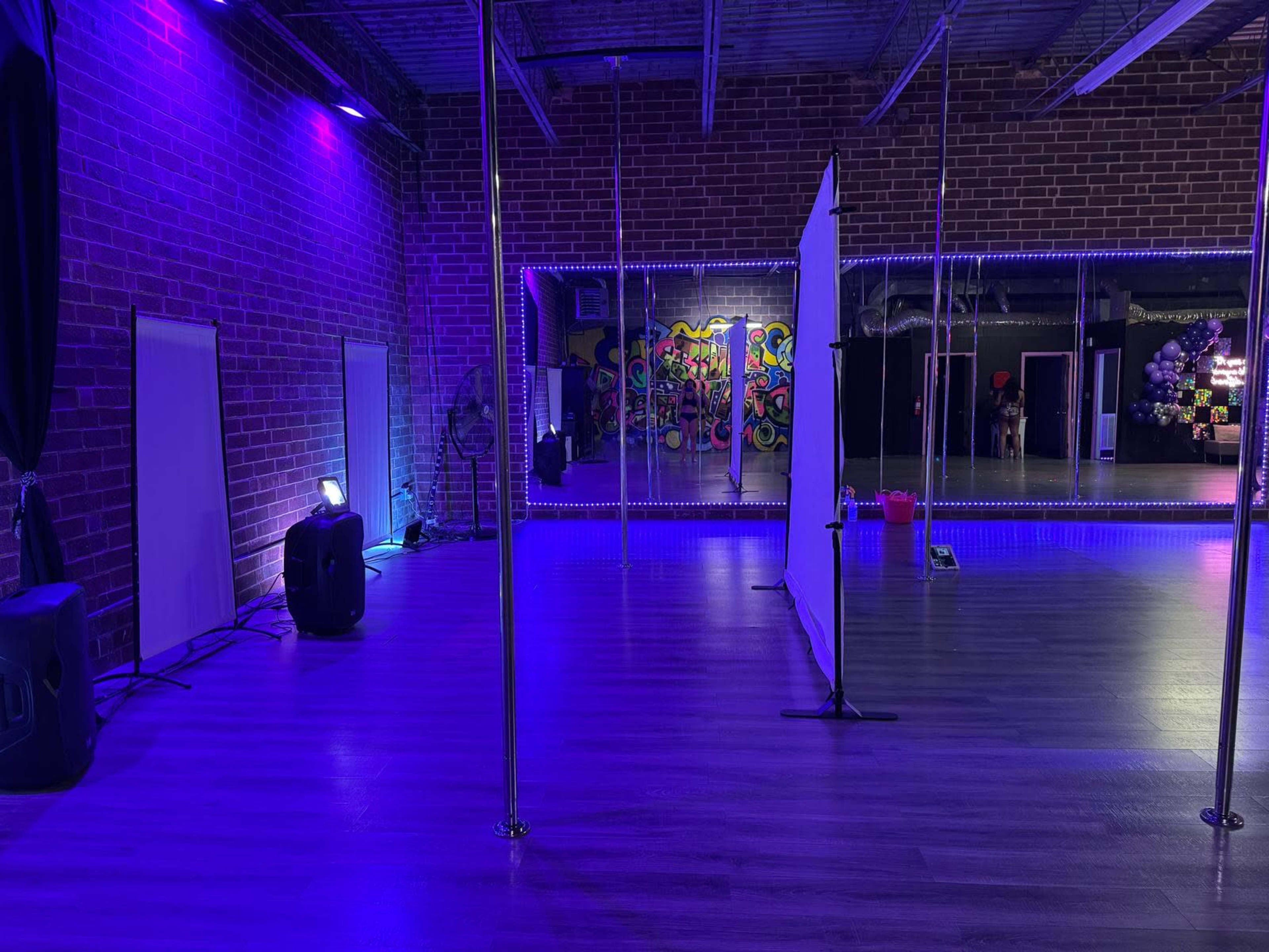 Quirky Chic Pole & Dance Studio for Workshops, Rehearsals & Wellness Events Image in Montclaire South, Charlotte, NC