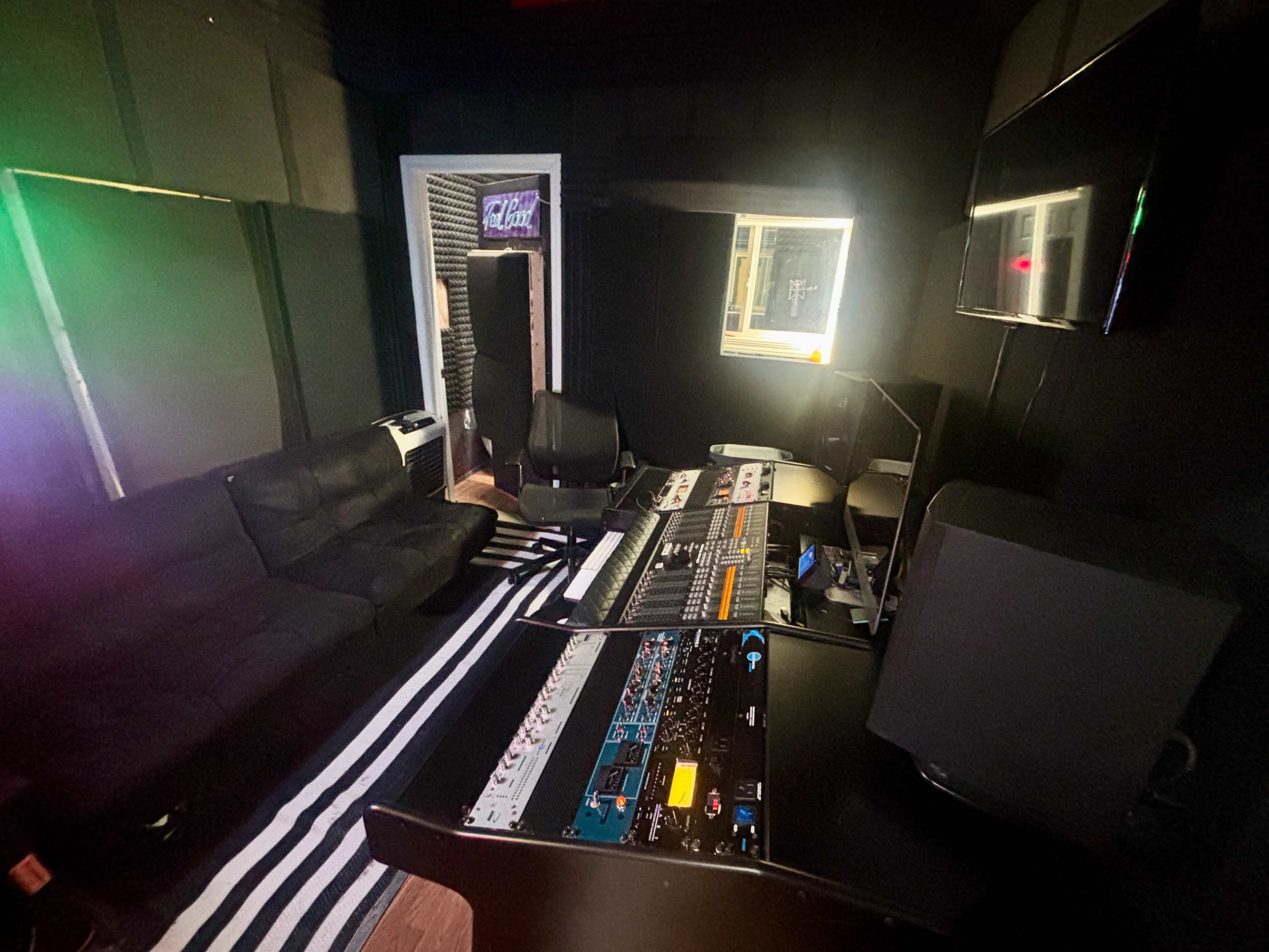 Vibrant hybrid analog recording studio and content space with SSL console Image in Stonecrest, Lithonia, GA
