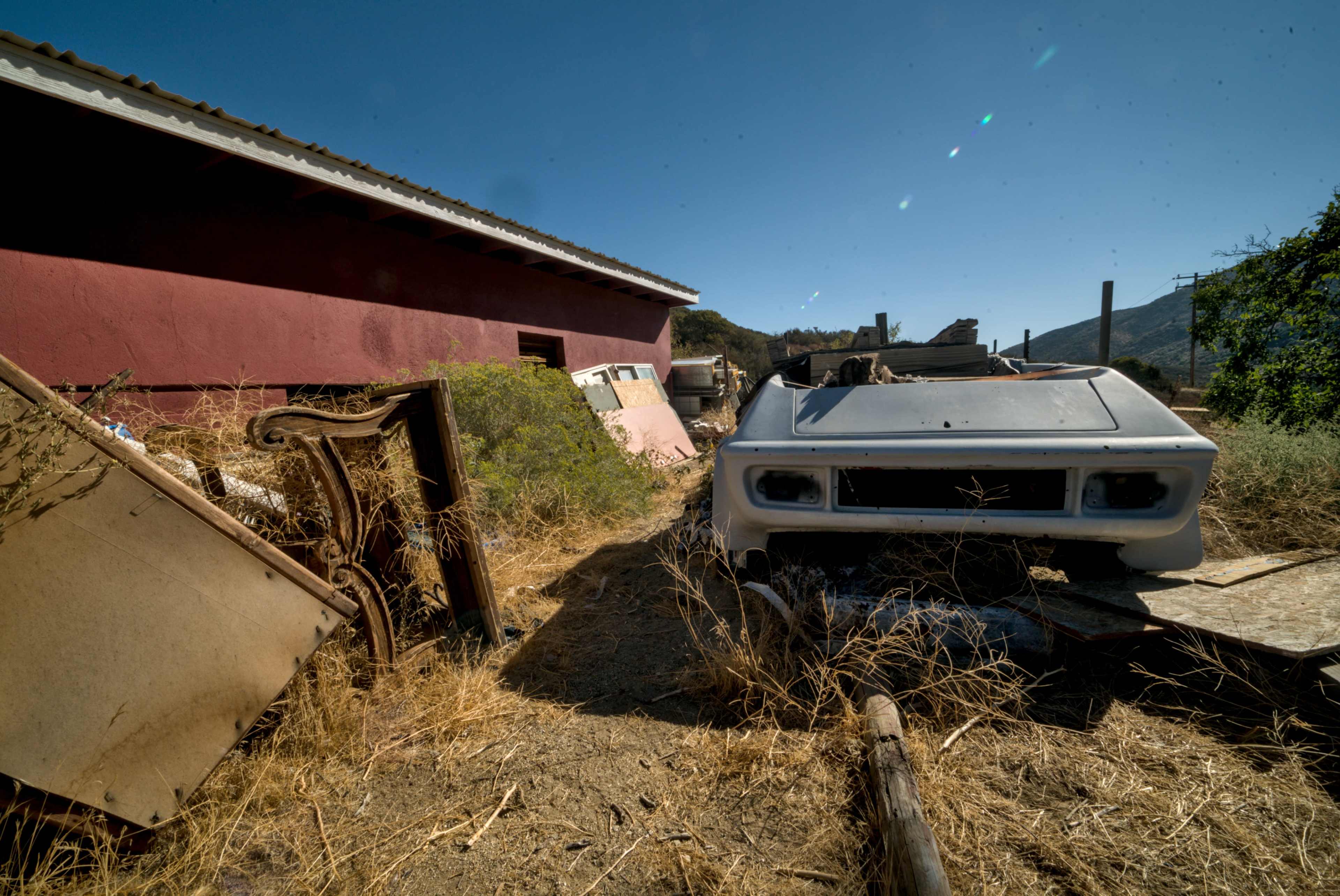 High Desert Junkyard – Rusted Tools, Tires, and Metal Chaos Image in Leona Valley, Leona Valley, CA