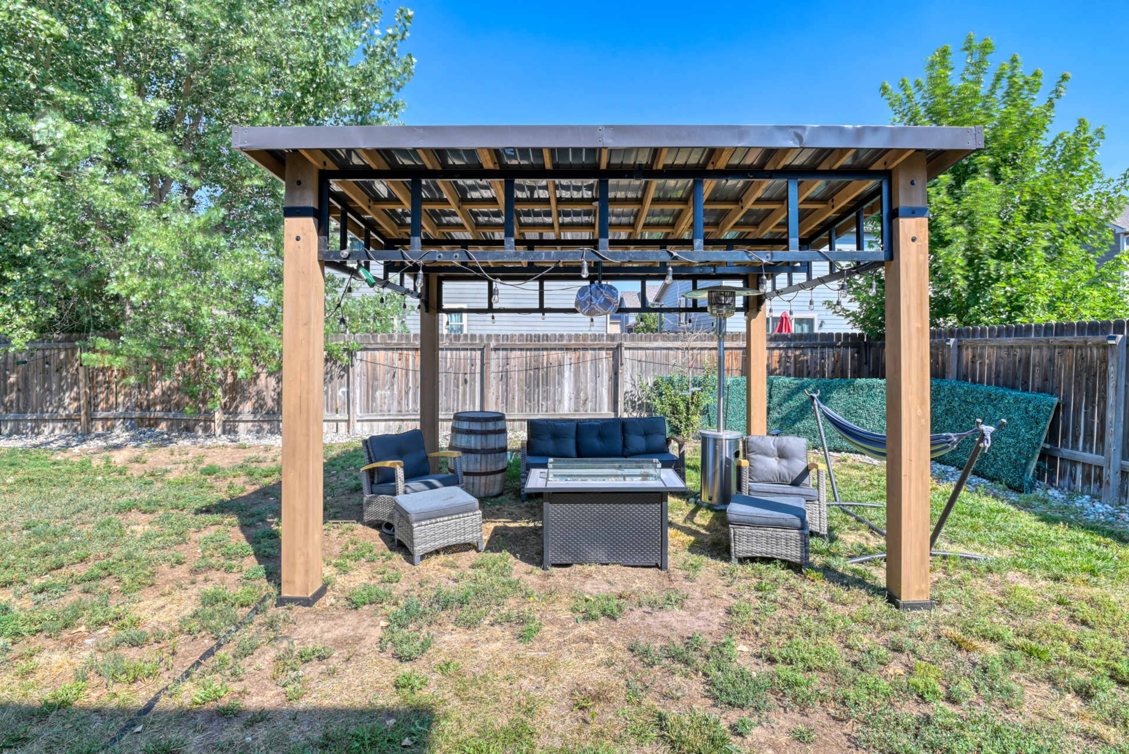 Movie Night, Outdoor hot tub Image in Fountain Valley, Colorado Springs, CO