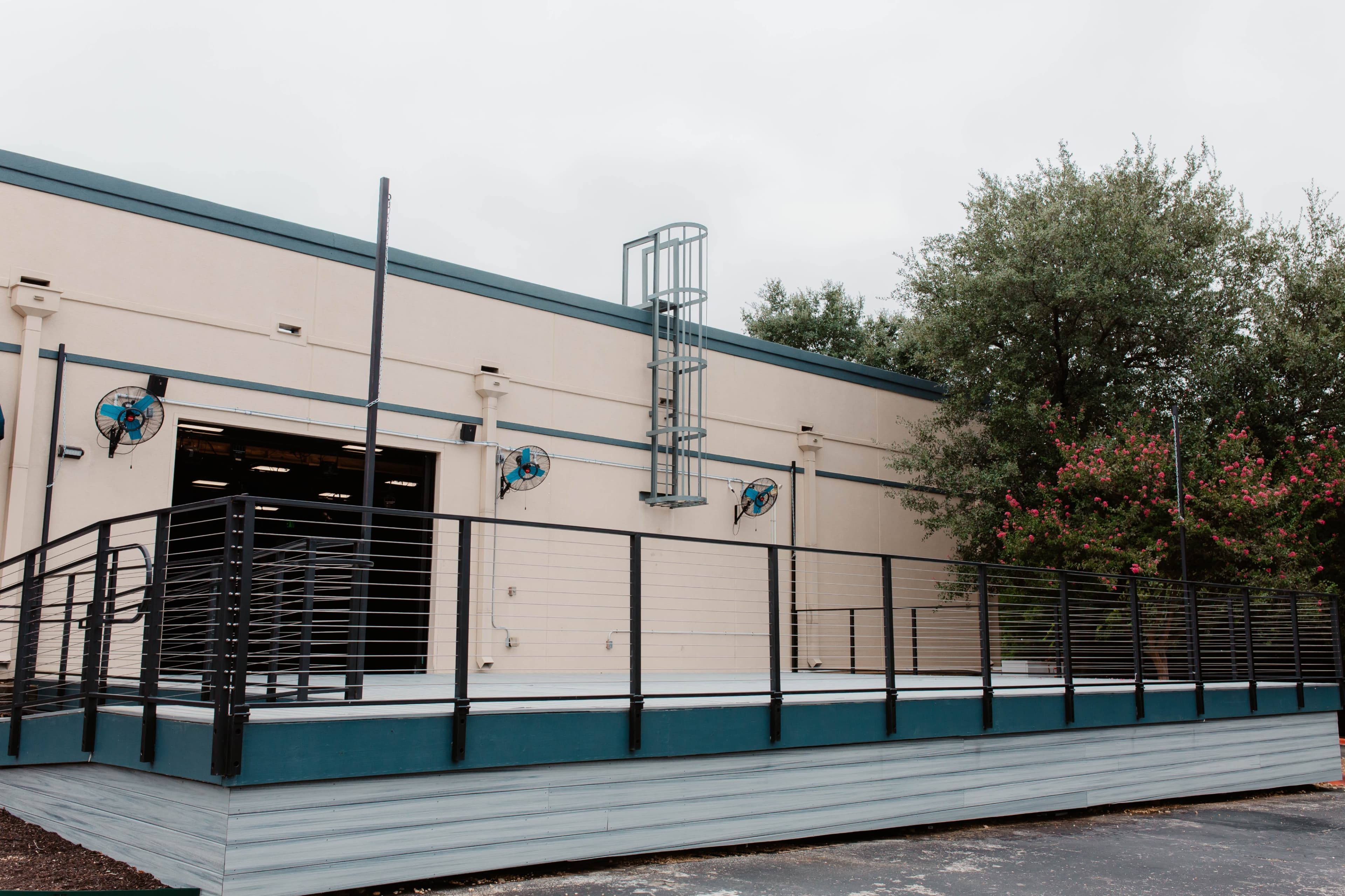 Performance Deck with Greenbelt Views Image in Barton Hills, Austin, TX