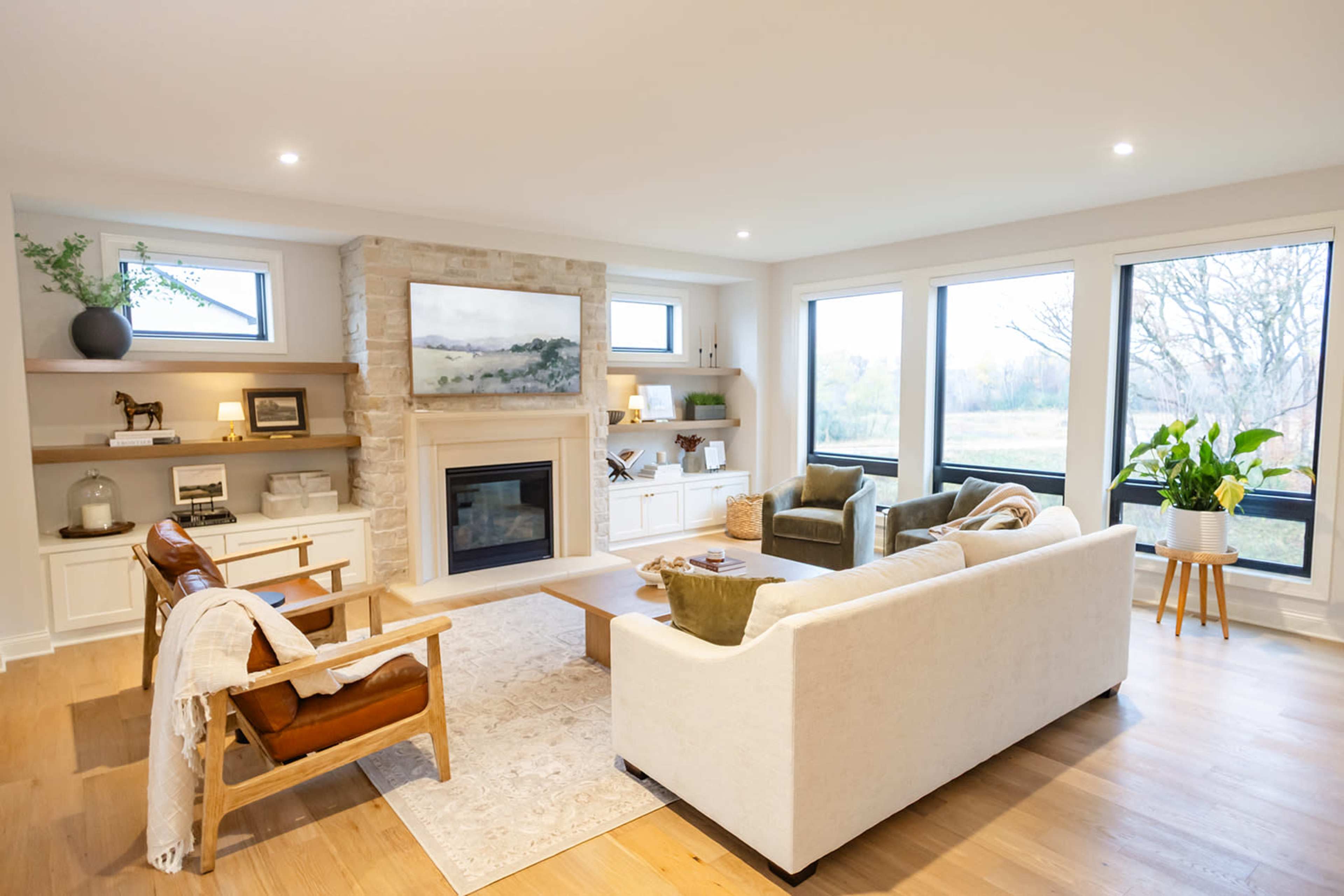 Suburban Home with Woodland Views Image in Victoria, Victoria, MN