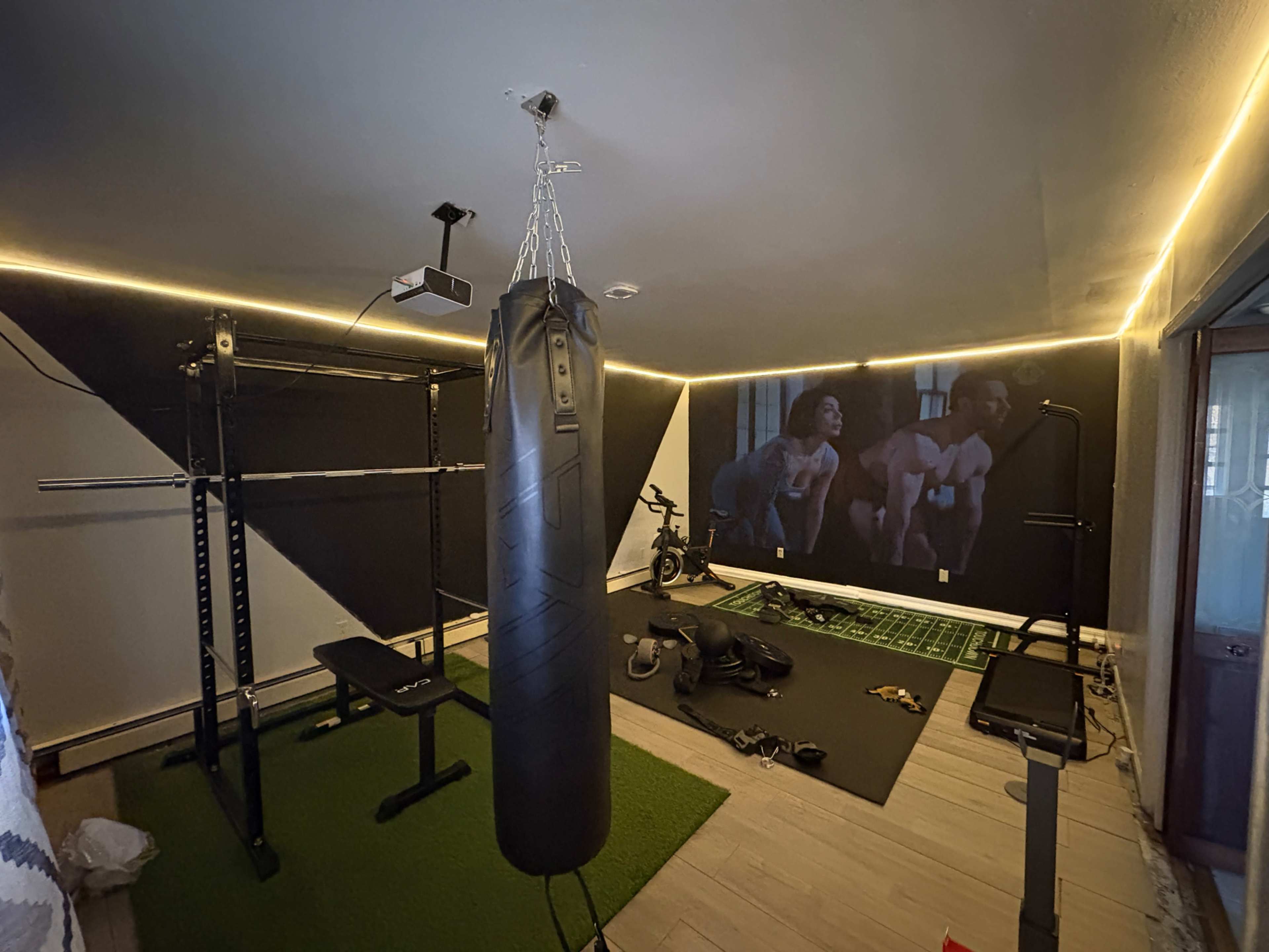 Versatile Content Creation House with Full Gym and Media Room Image in Brookhaven, Mount Sinai, NY