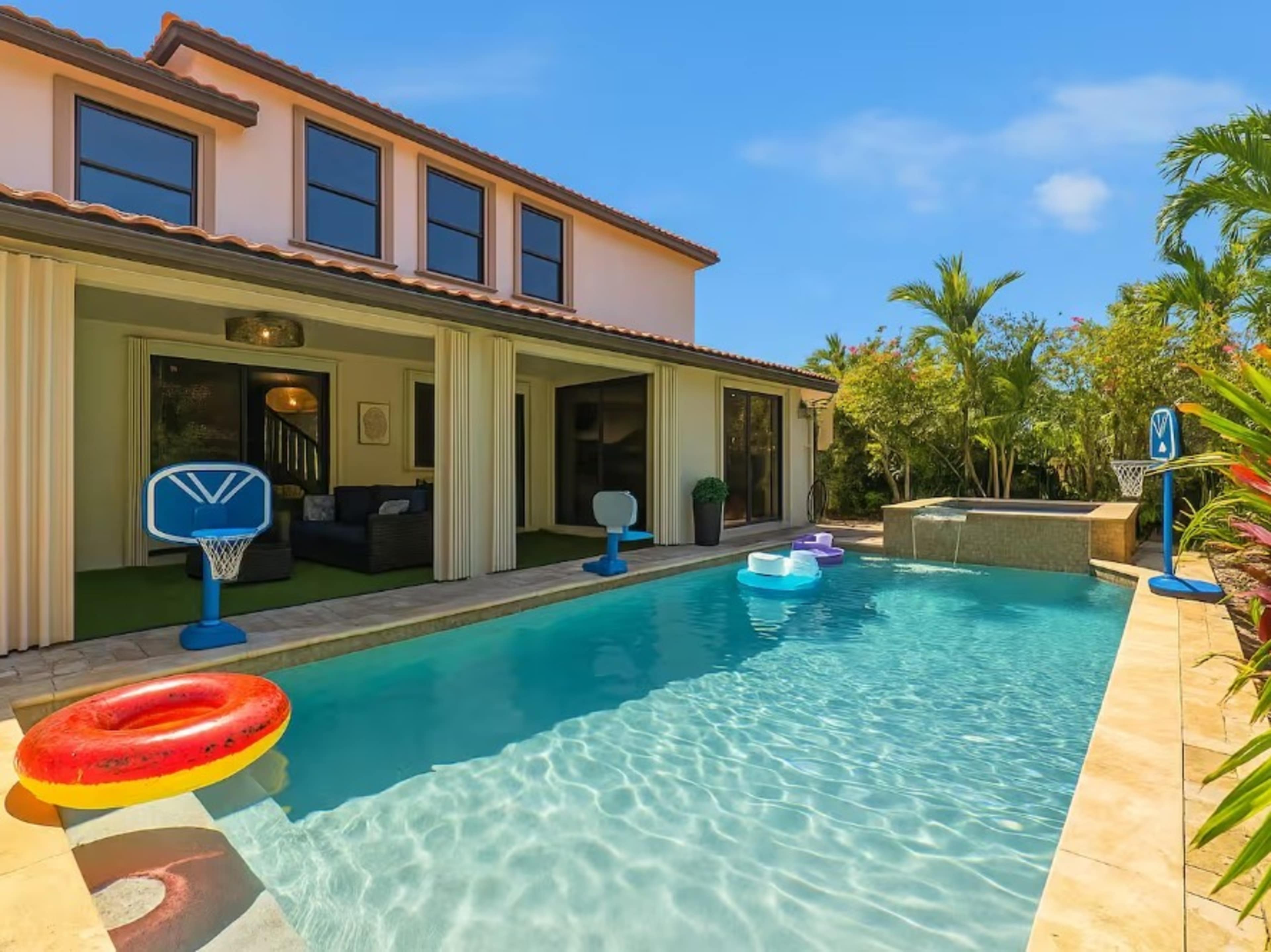 Pool heating activation