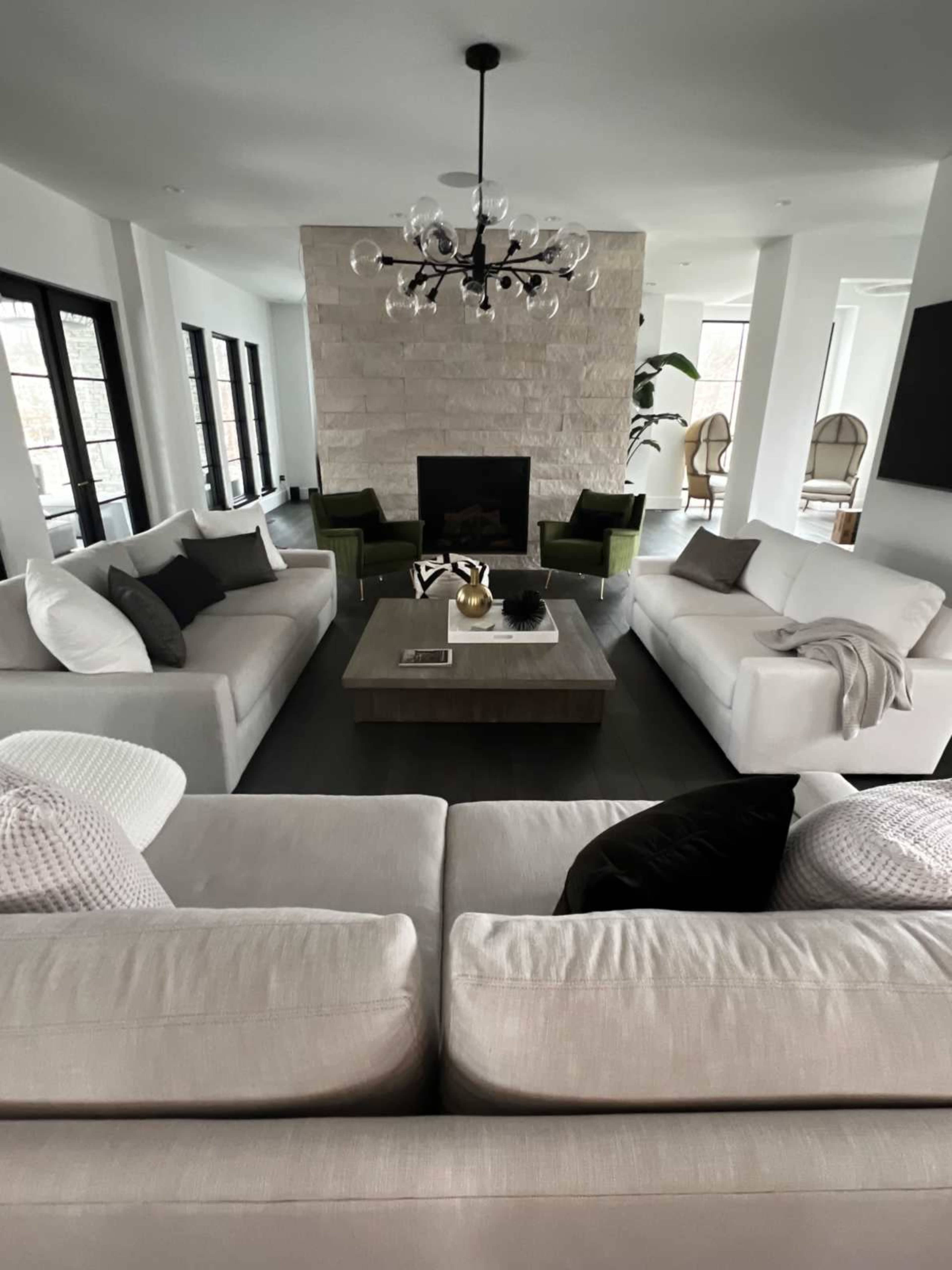 Modern stylish home with expansive outdoor living and pool Image in Concord Township, Dublin, OH