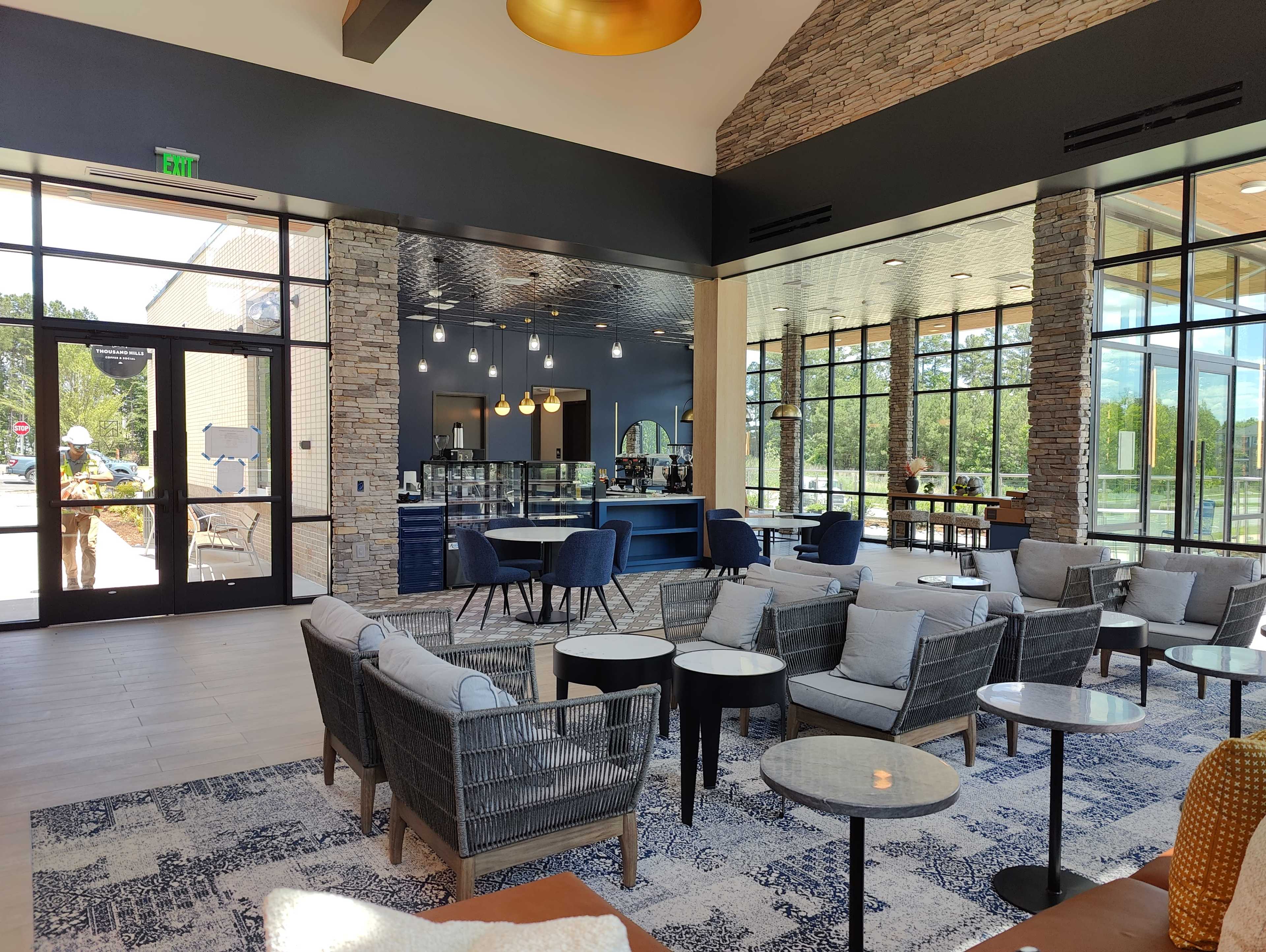 Airy, Spacious & Chic Coffeehouse Image in Morrisville, Morrisville, NC