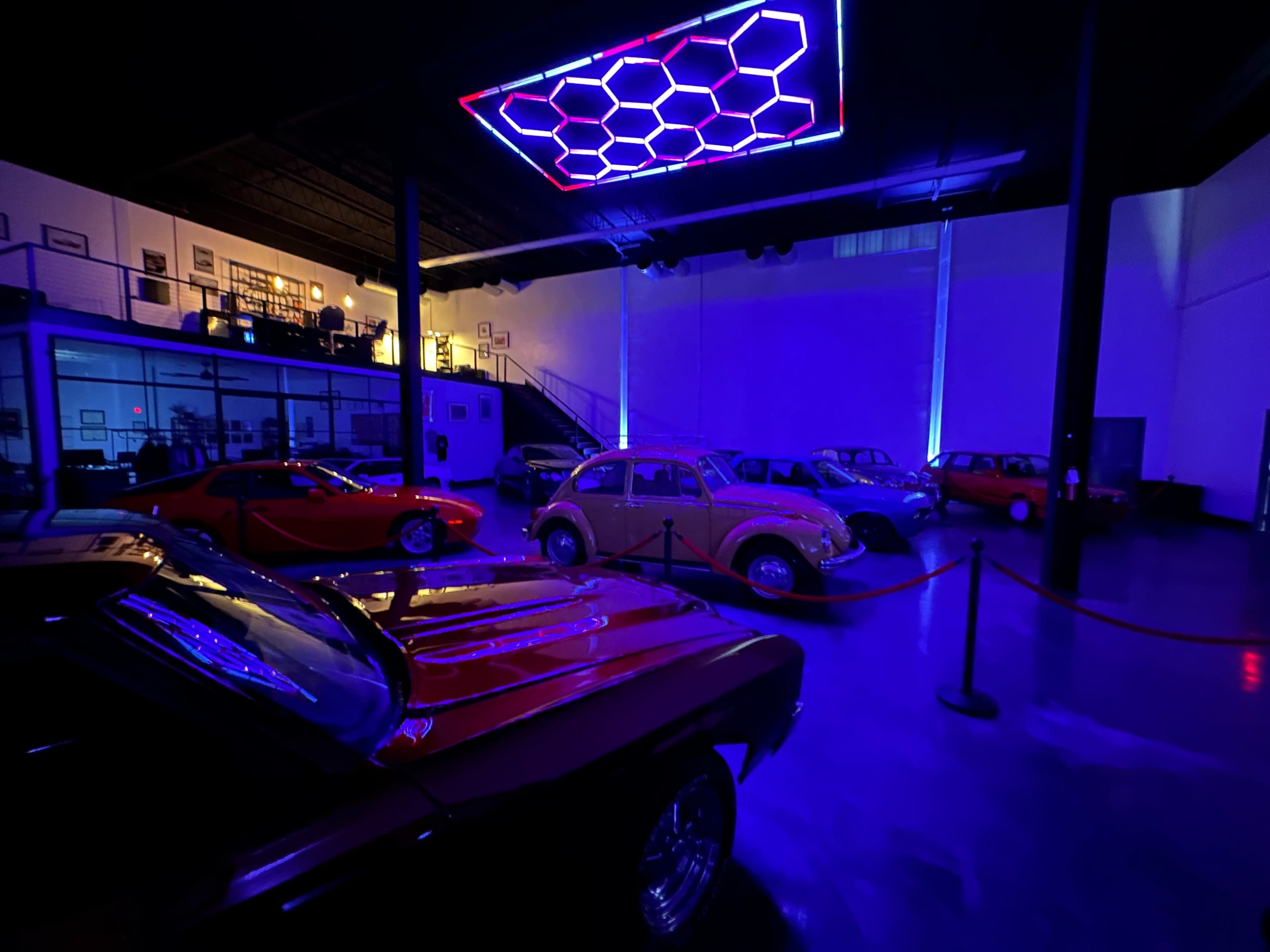 Classic Car Showroom with Lofted Bar Image in Greenway / Upper Kirby Area, Houston, TX
