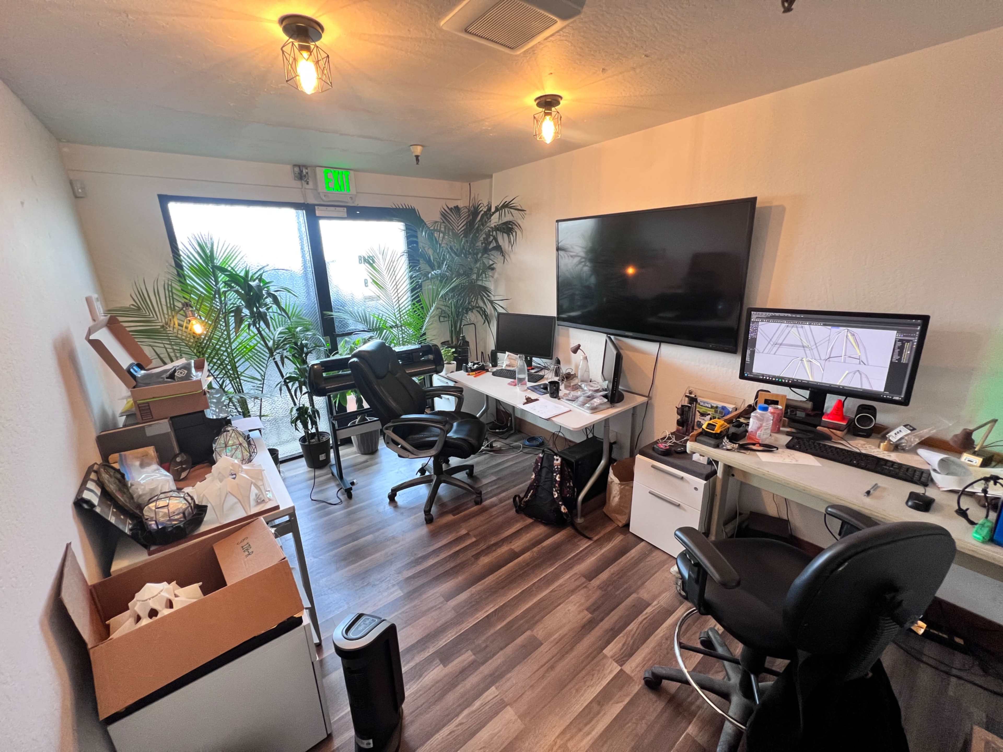 Industrial art space with cozy loft Image in Produce Market, San Francisco, CA
