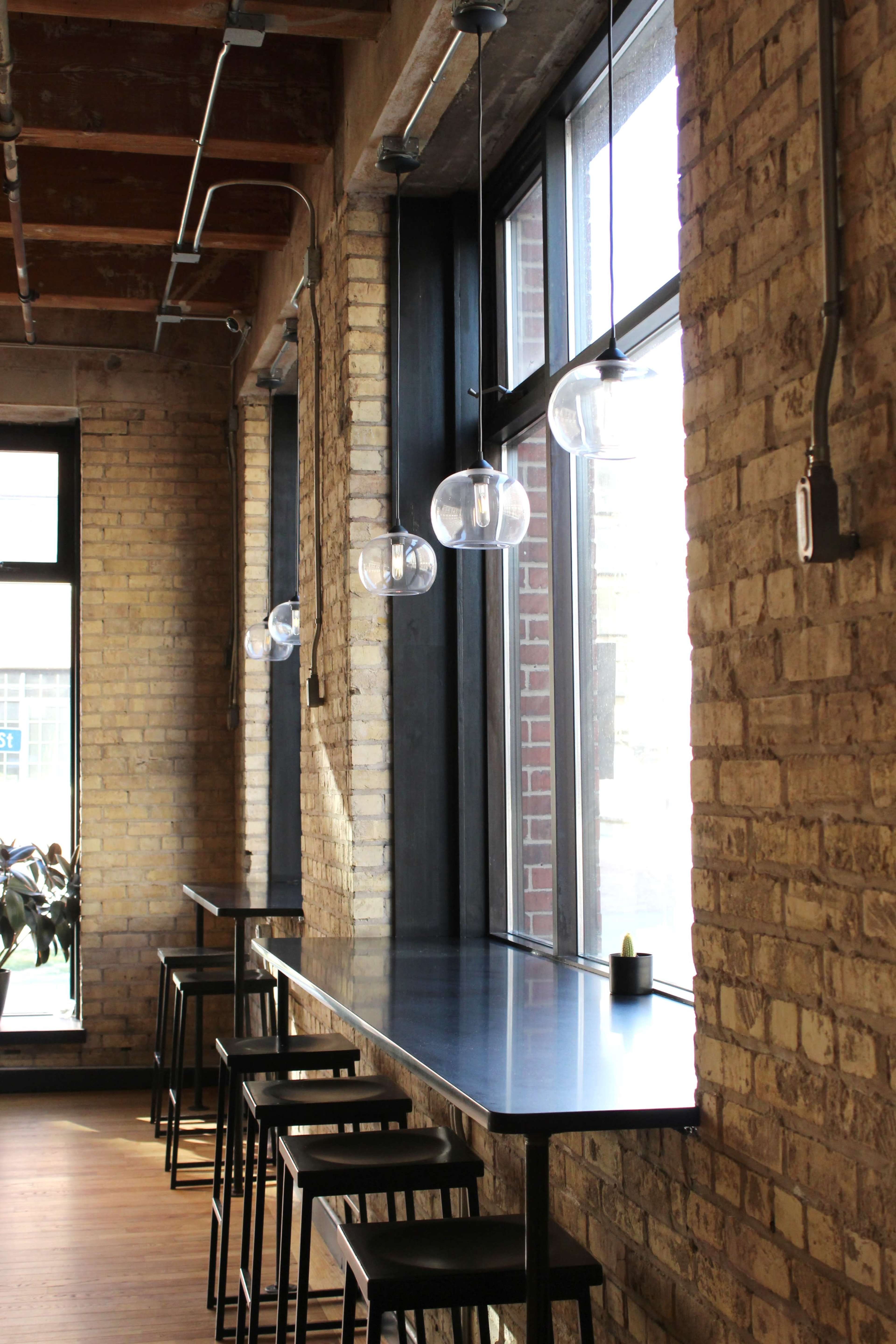 Bright Exposed Brick Cafe Event Space in North Loop Minneapolis Image in Central Minneapolis, Minneapolis, MN
