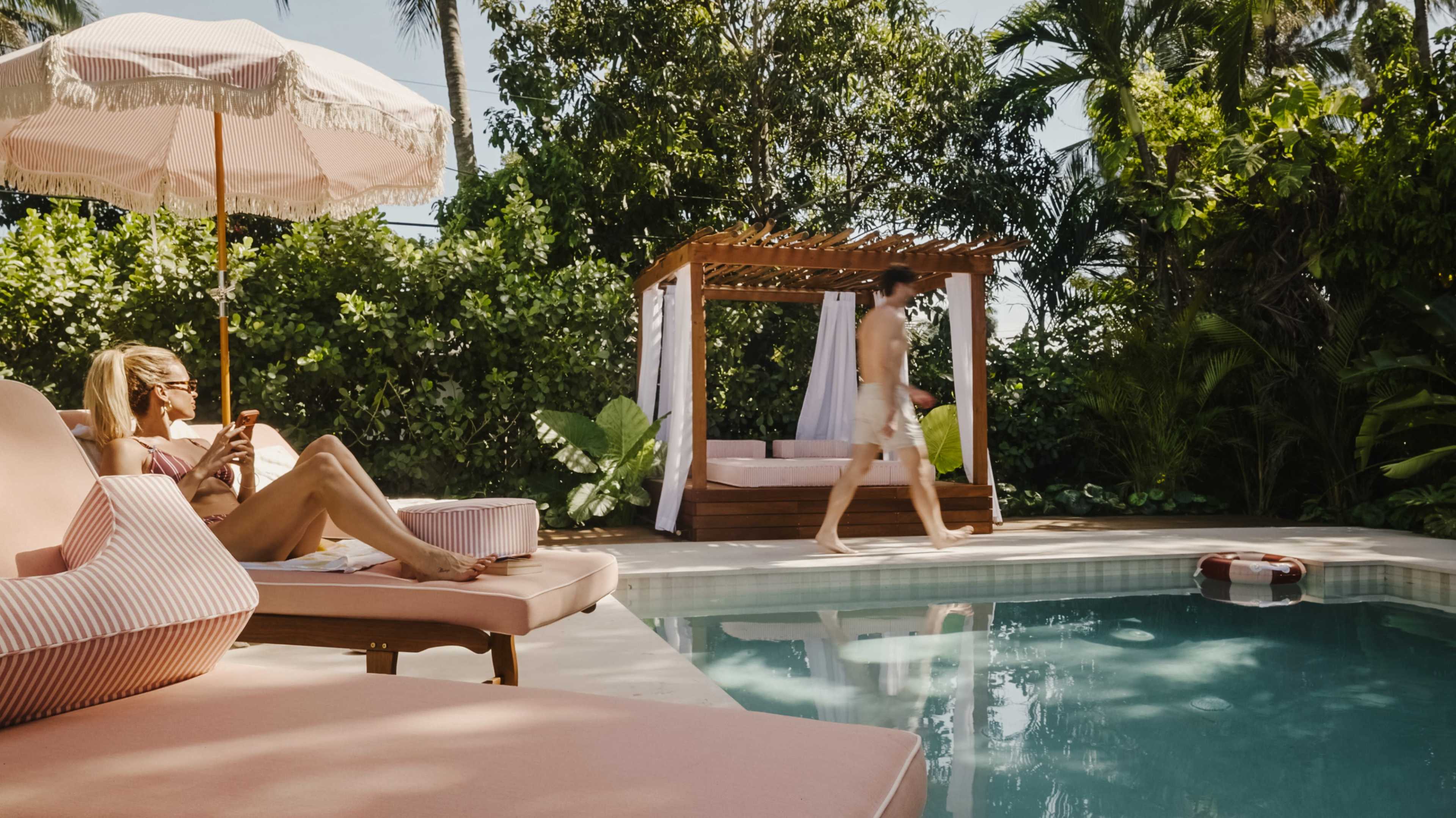 Tropical Pool Oasis with Cabana | North Miami Image in Biscayne Gardens, Miami, FL
