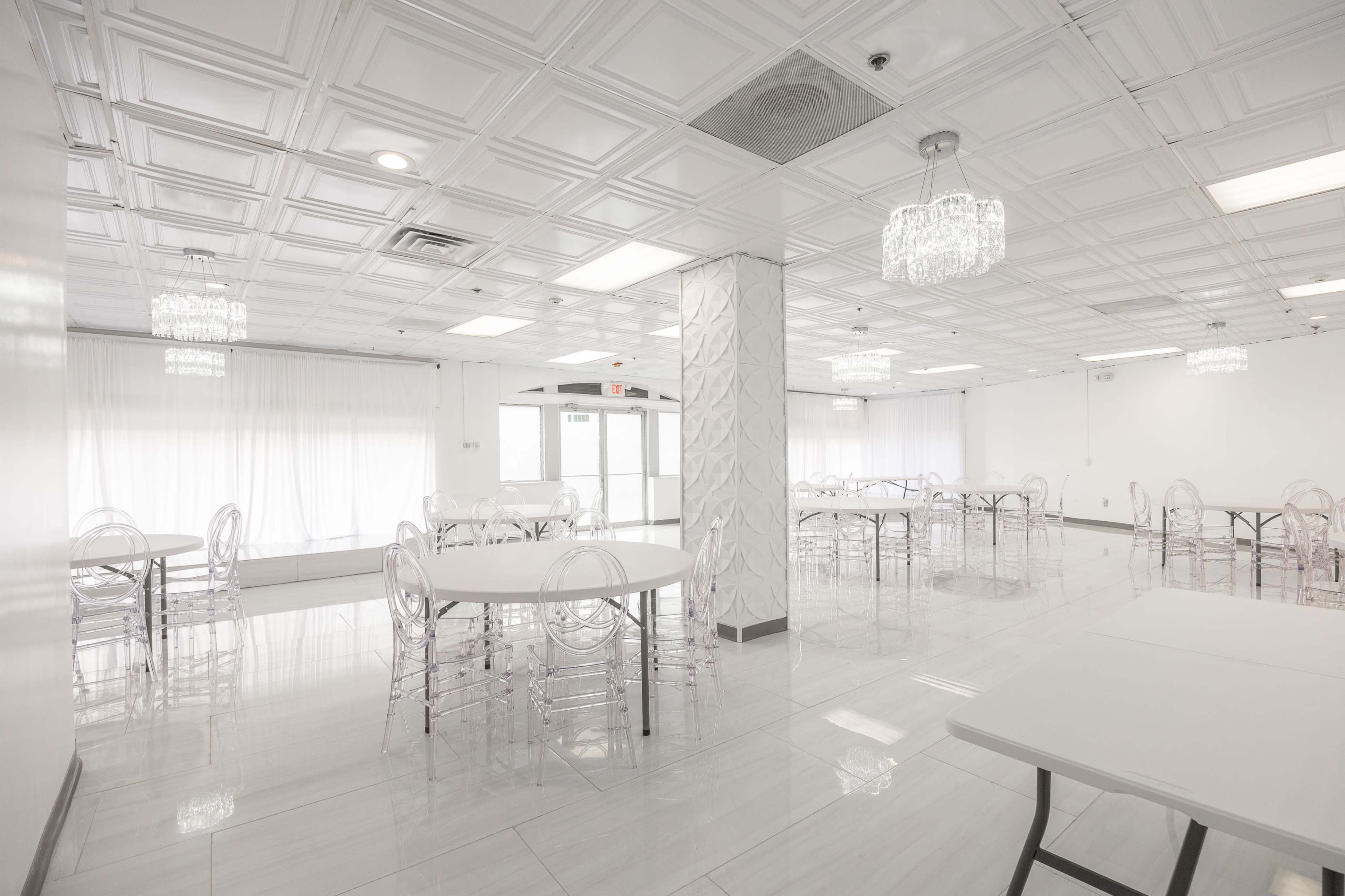Intimate Luxury Event Space | Modern, Fully Designed | Seats up to 70 Image in Olney-Oak Lane, Philadelphia, PA