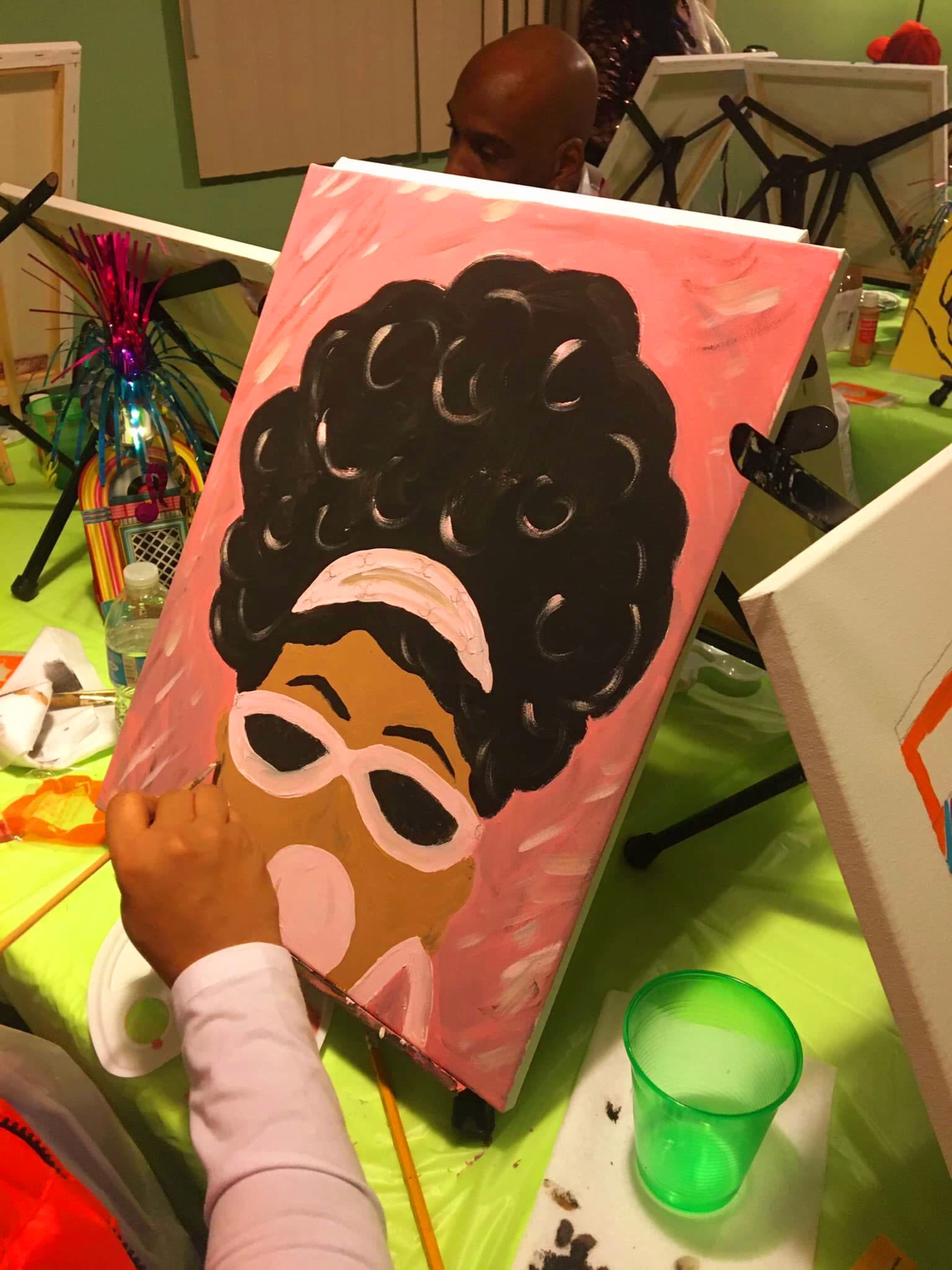 Artsy Paint, Sip, & Karaoke Image in Washington Heights, Chicago, IL