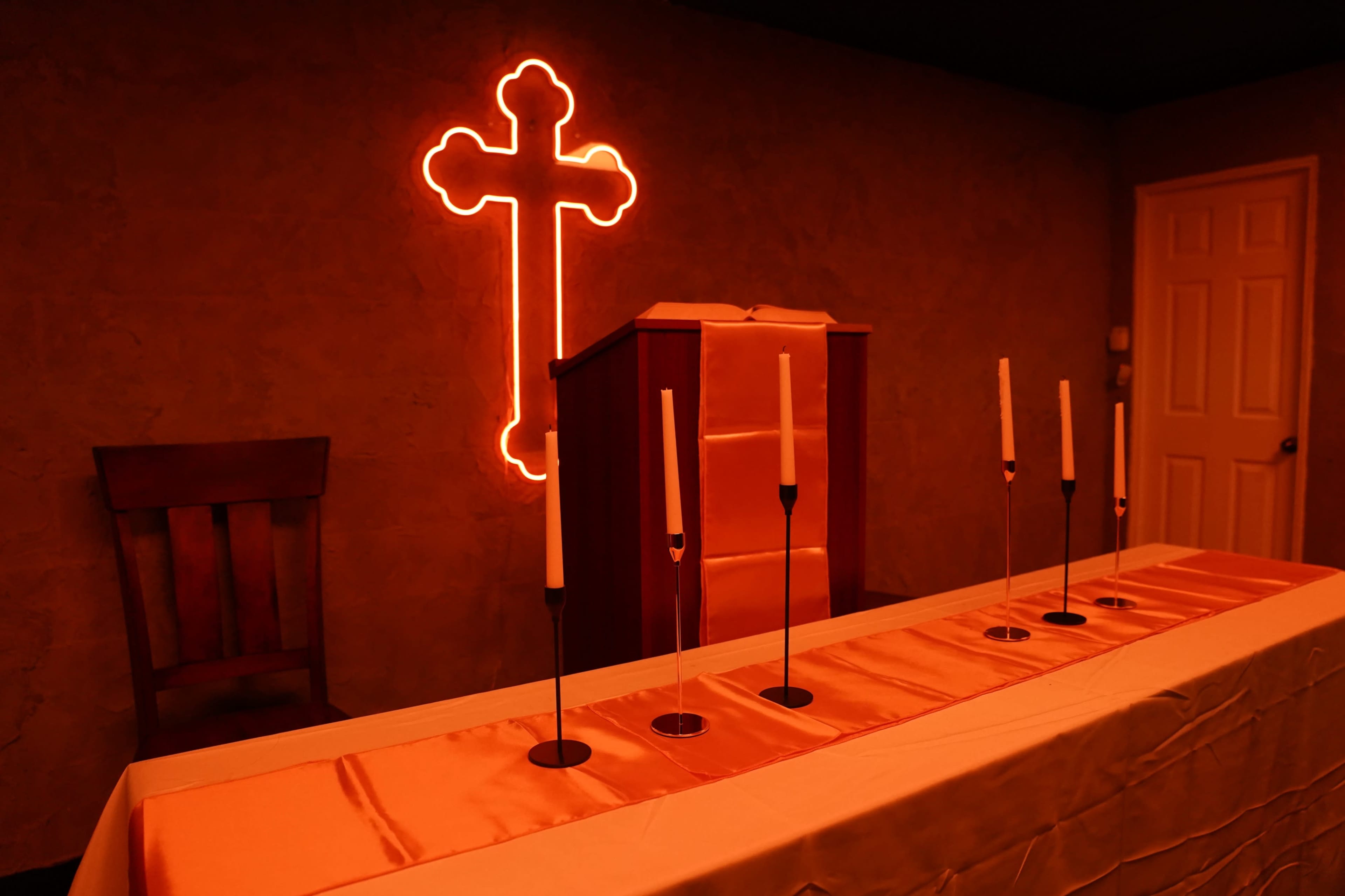 Neon Church Film Set Image in North Las Vegas, North Las Vegas, NV