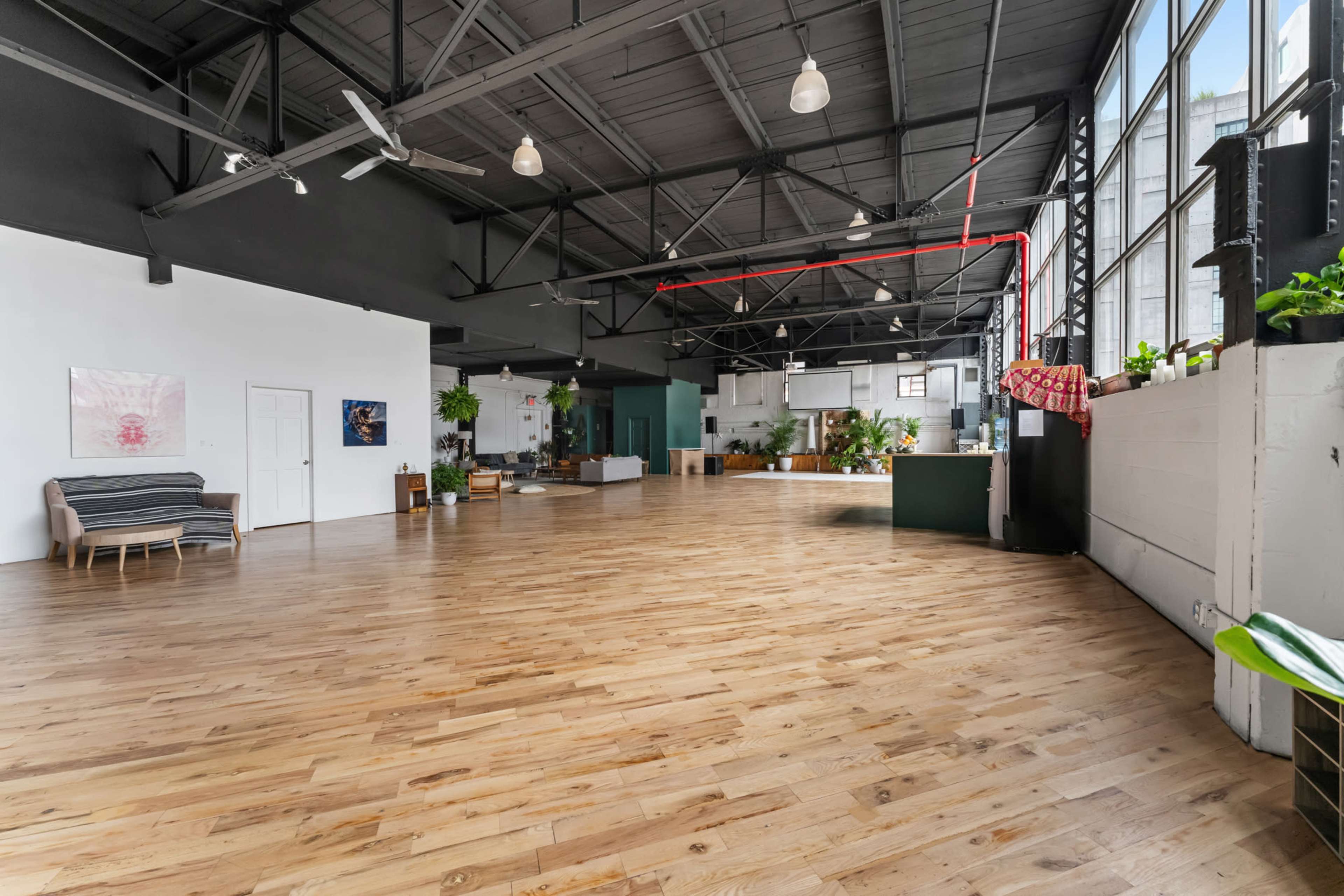A Real Brooklyn 💎: 4,400 Sq Ft Loft in DUMBO with Hardwood Floors, High Ceilings, Natural Light, and Premium Sound & Lighting—Perfect for Any Event! Image in Dumbo, Brooklyn, NY