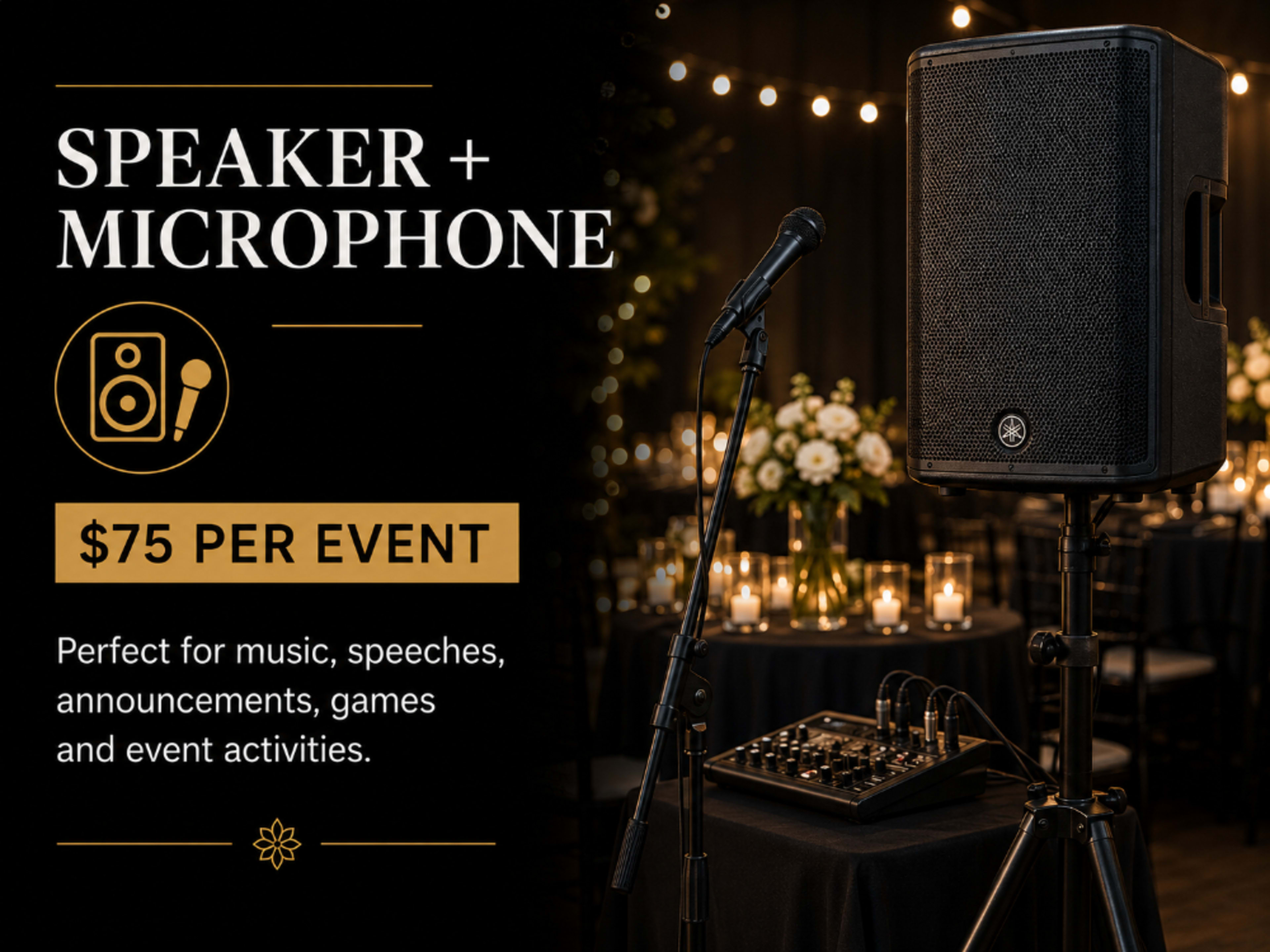 Speaker + Microphone 