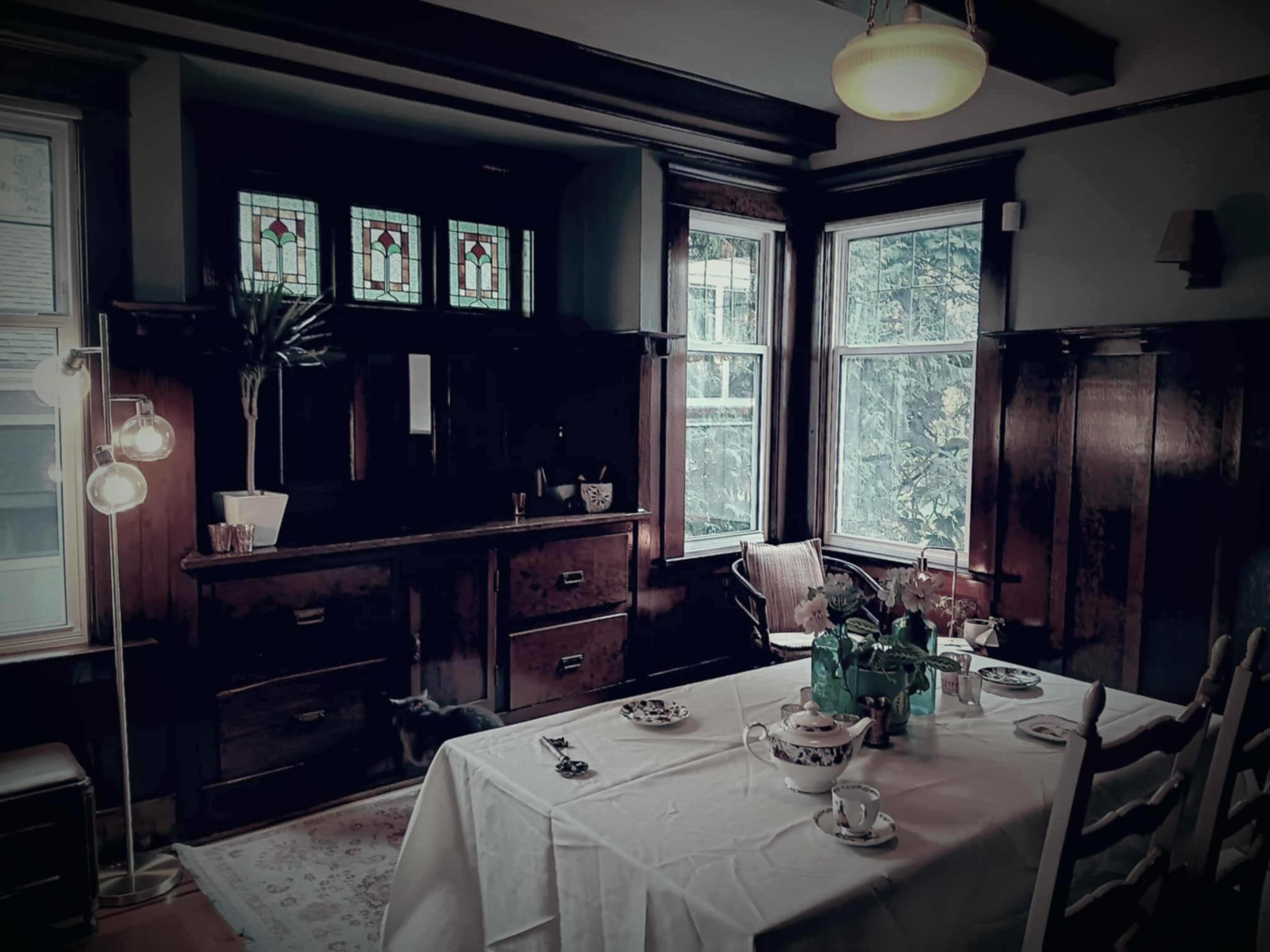 Historic Craftsman Gem with Deck, Views & Garden Image in Gorge -Tillicum Area, Victoria, BC